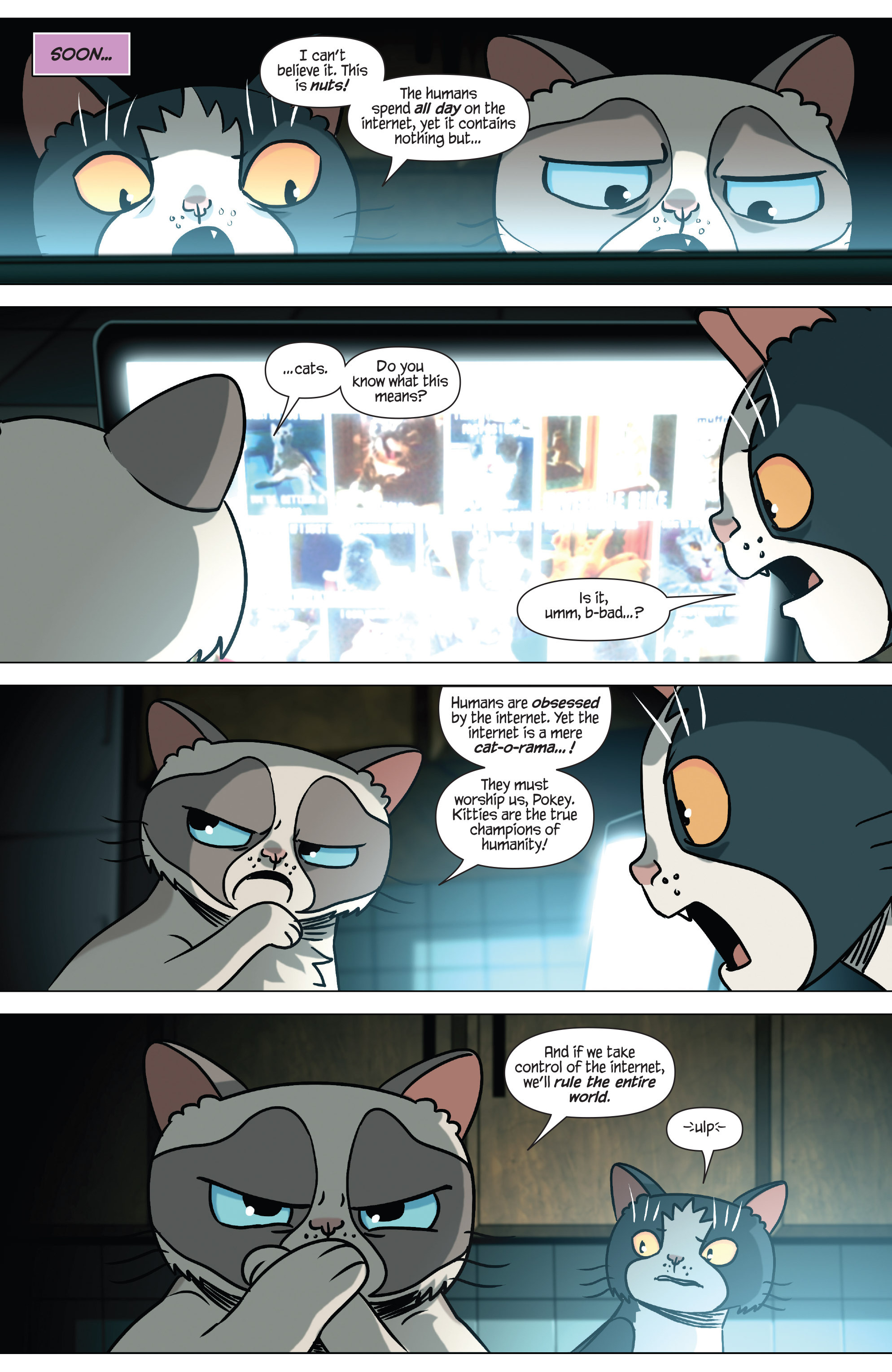 Read online Grumpy Cat & Pokey comic -  Issue #5 - 8