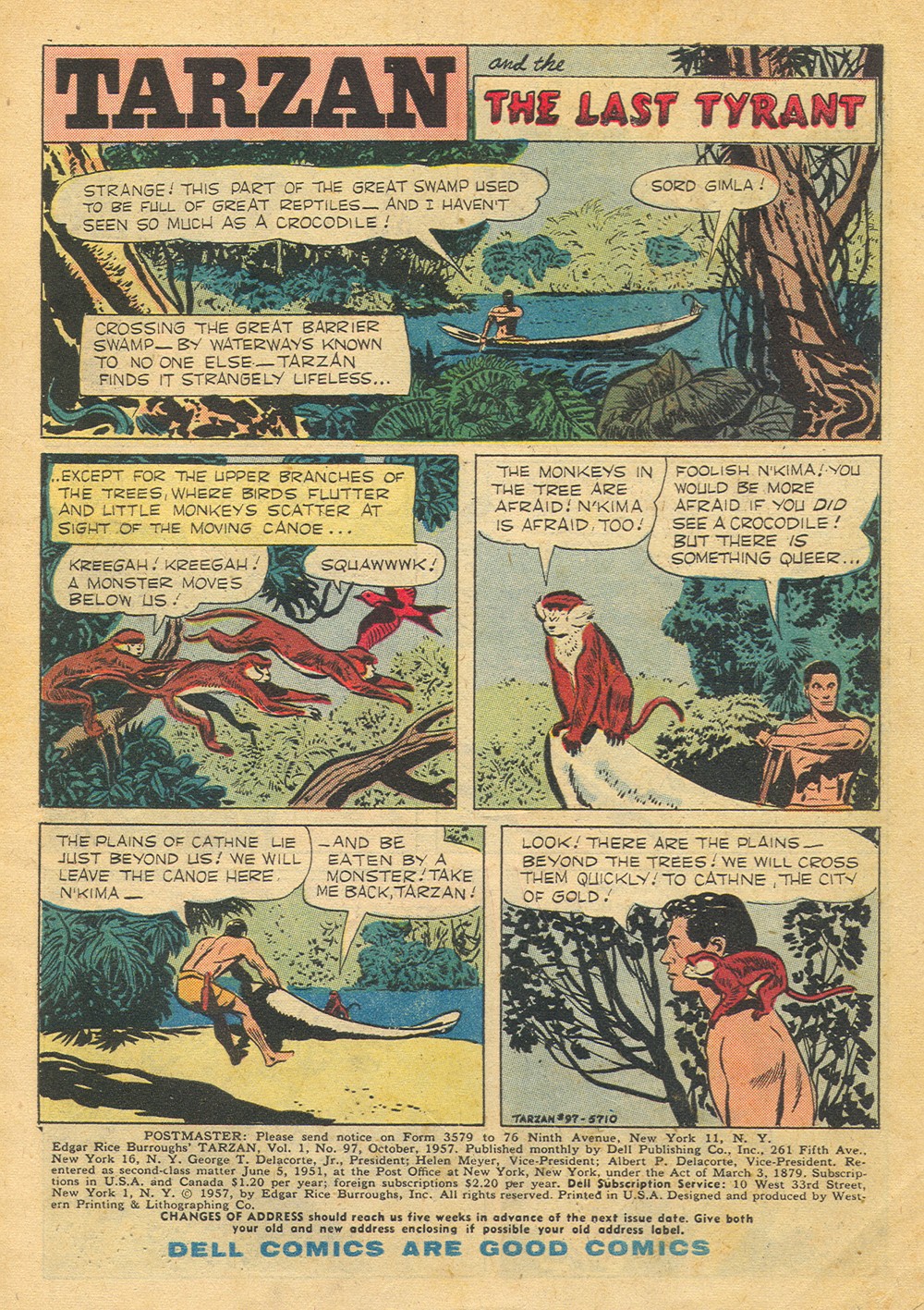 Read online Tarzan (1948) comic -  Issue #97 - 3