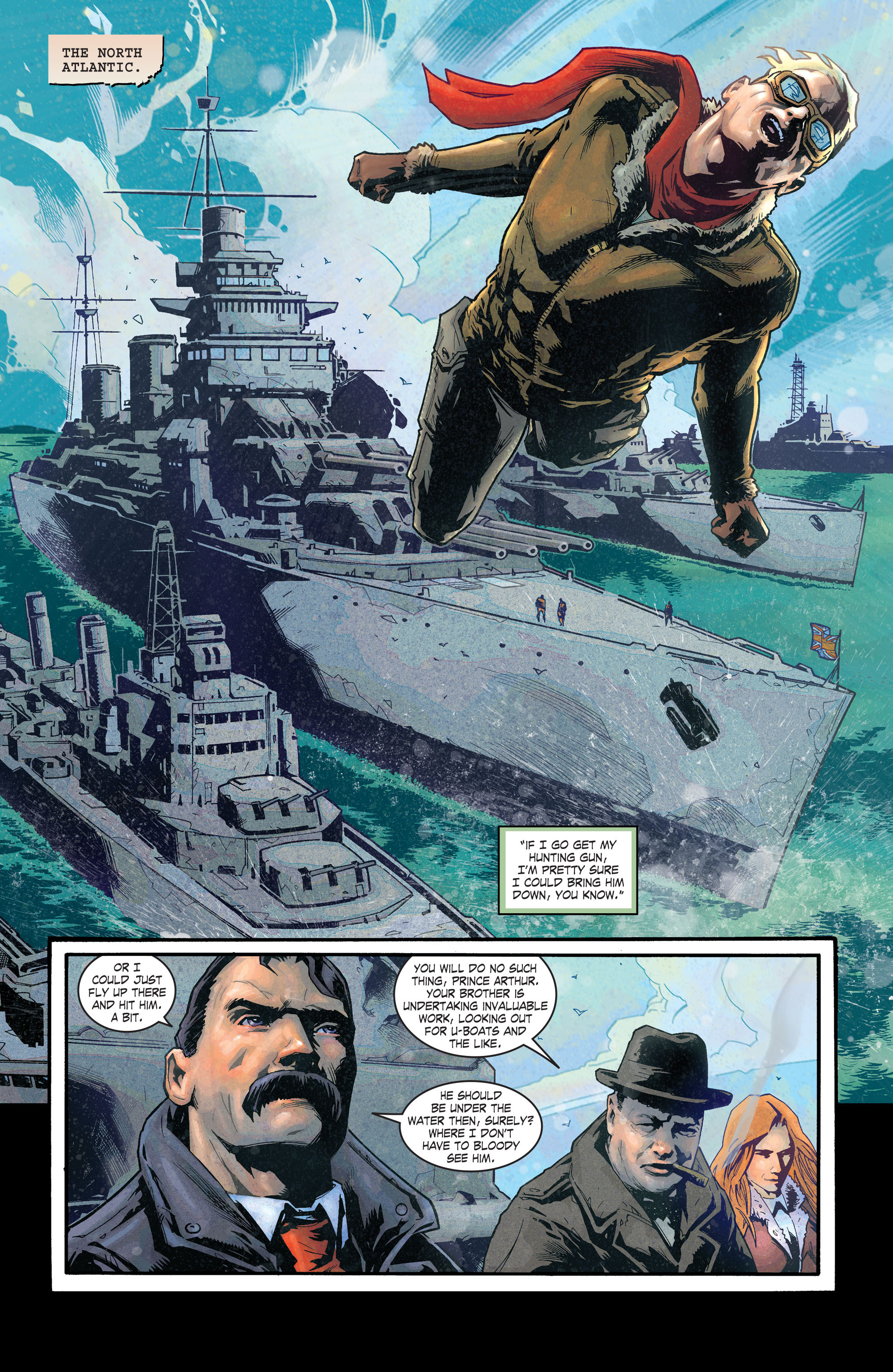 Read online The Royals: Masters of War comic -  Issue #2 - 4