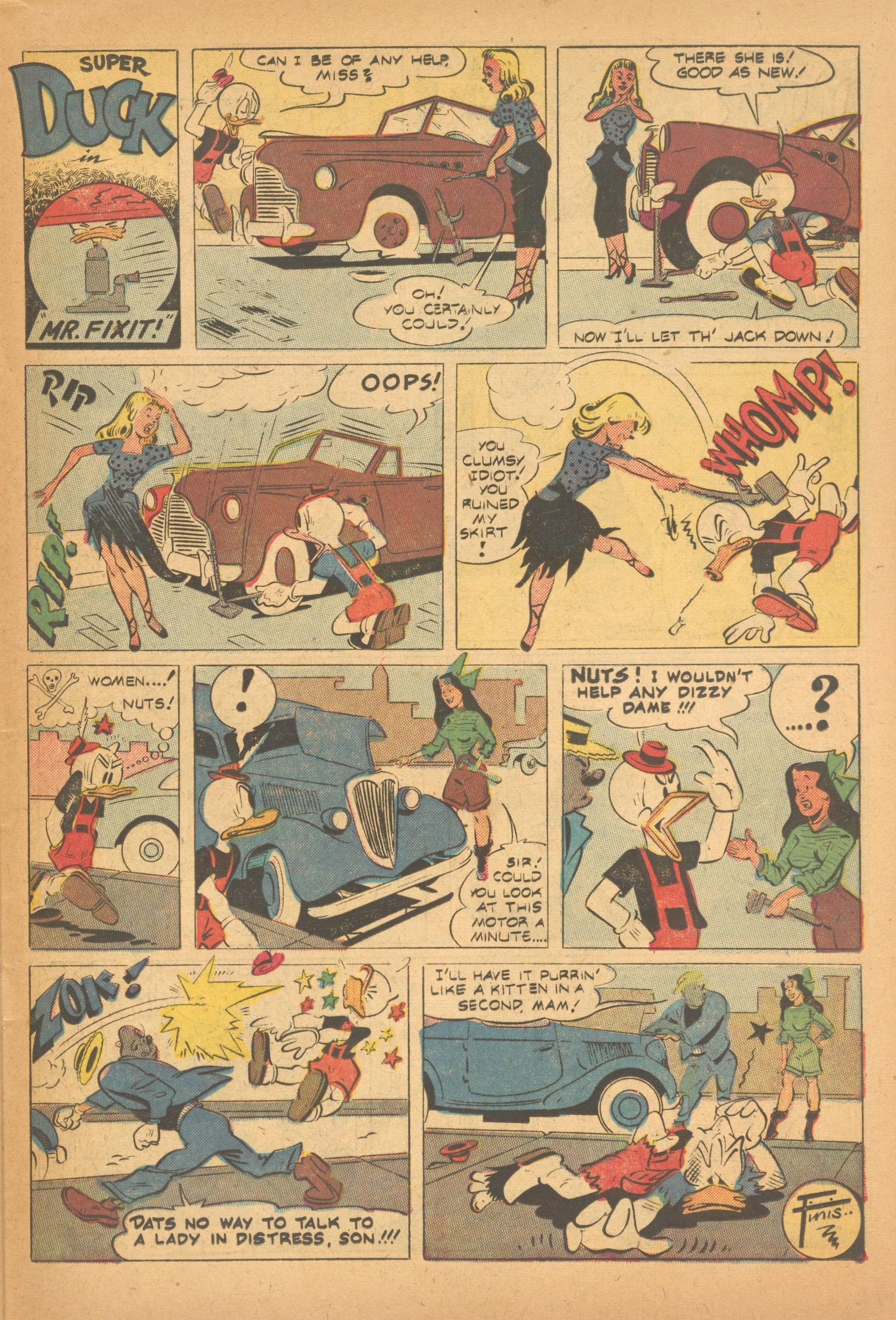 Read online Super Duck Comics comic -  Issue #58 - 25