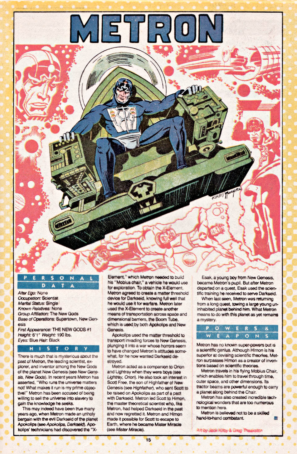 Read online Who's Who: The Definitive Directory of the DC Universe comic -  Issue #15 - 16