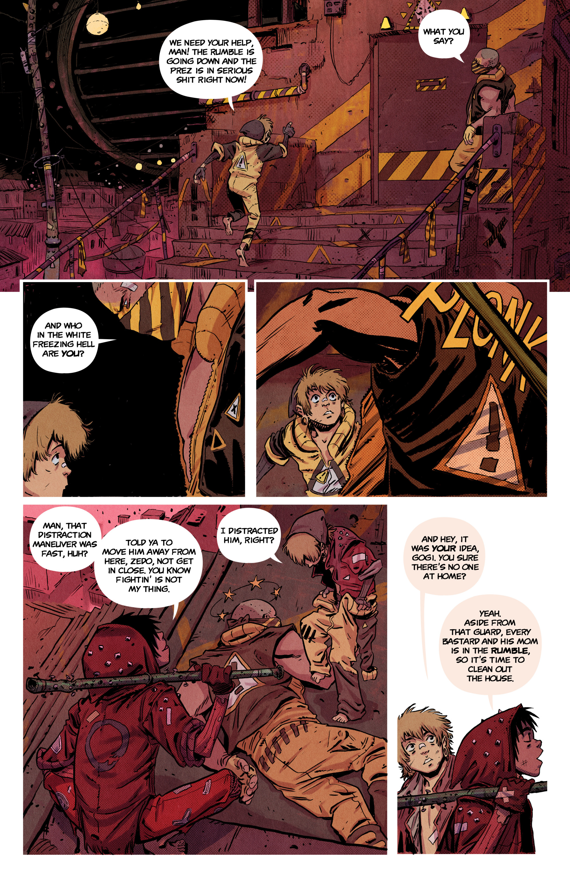 Read online Giants comic -  Issue # _TPB - 12