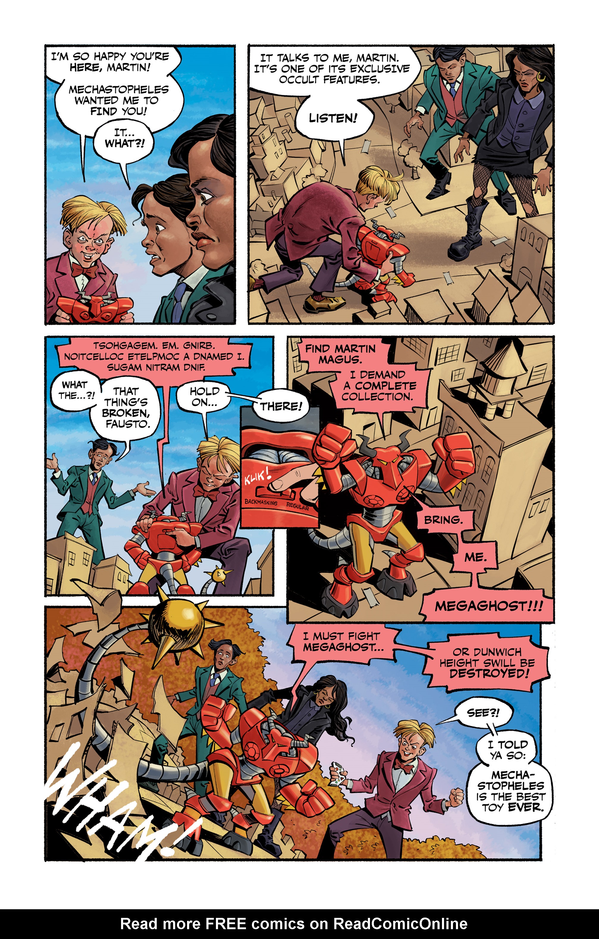 Read online MegaGhost comic -  Issue #2 - 12