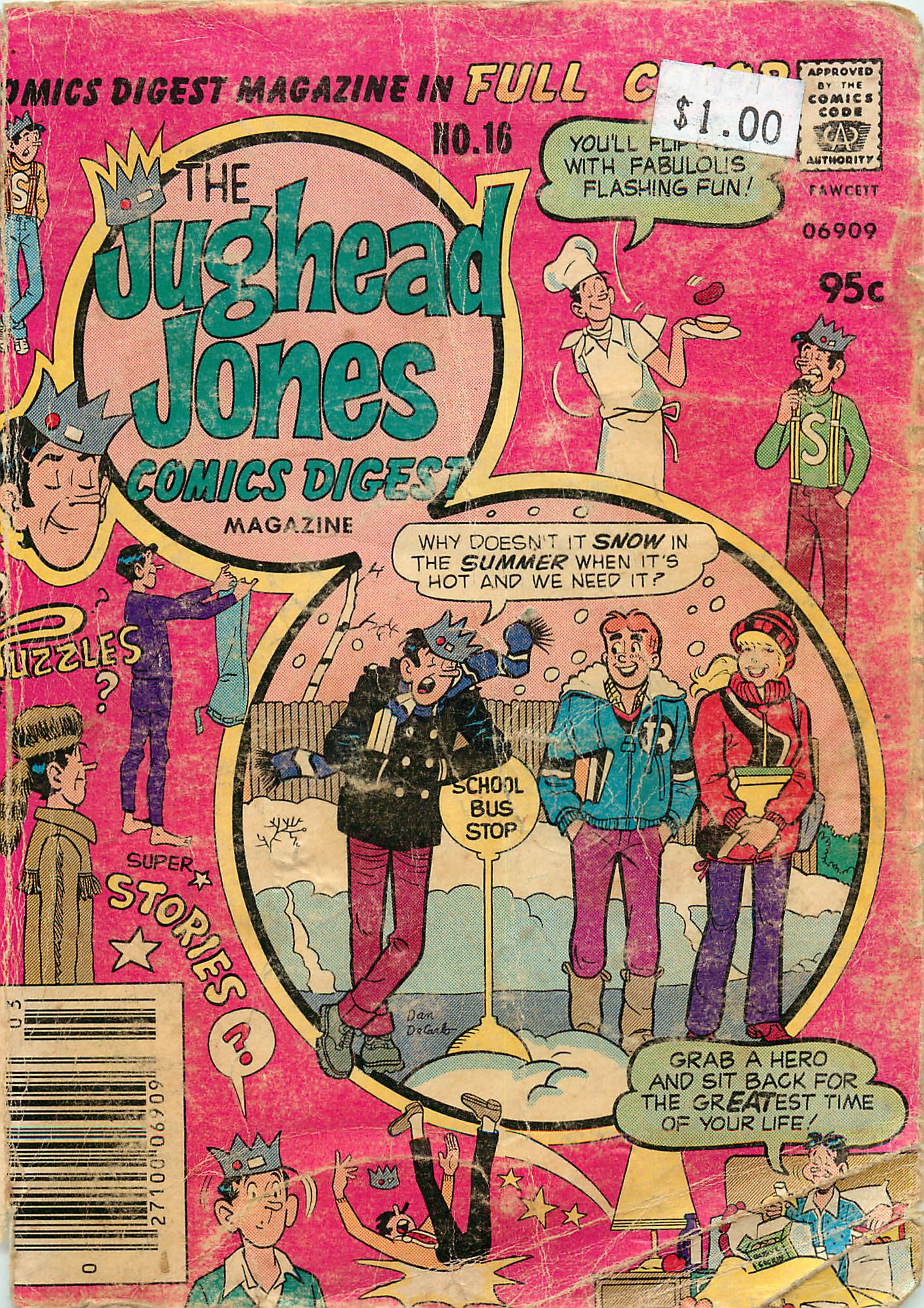 Read online Jughead Jones Comics Digest comic -  Issue #16 - 1