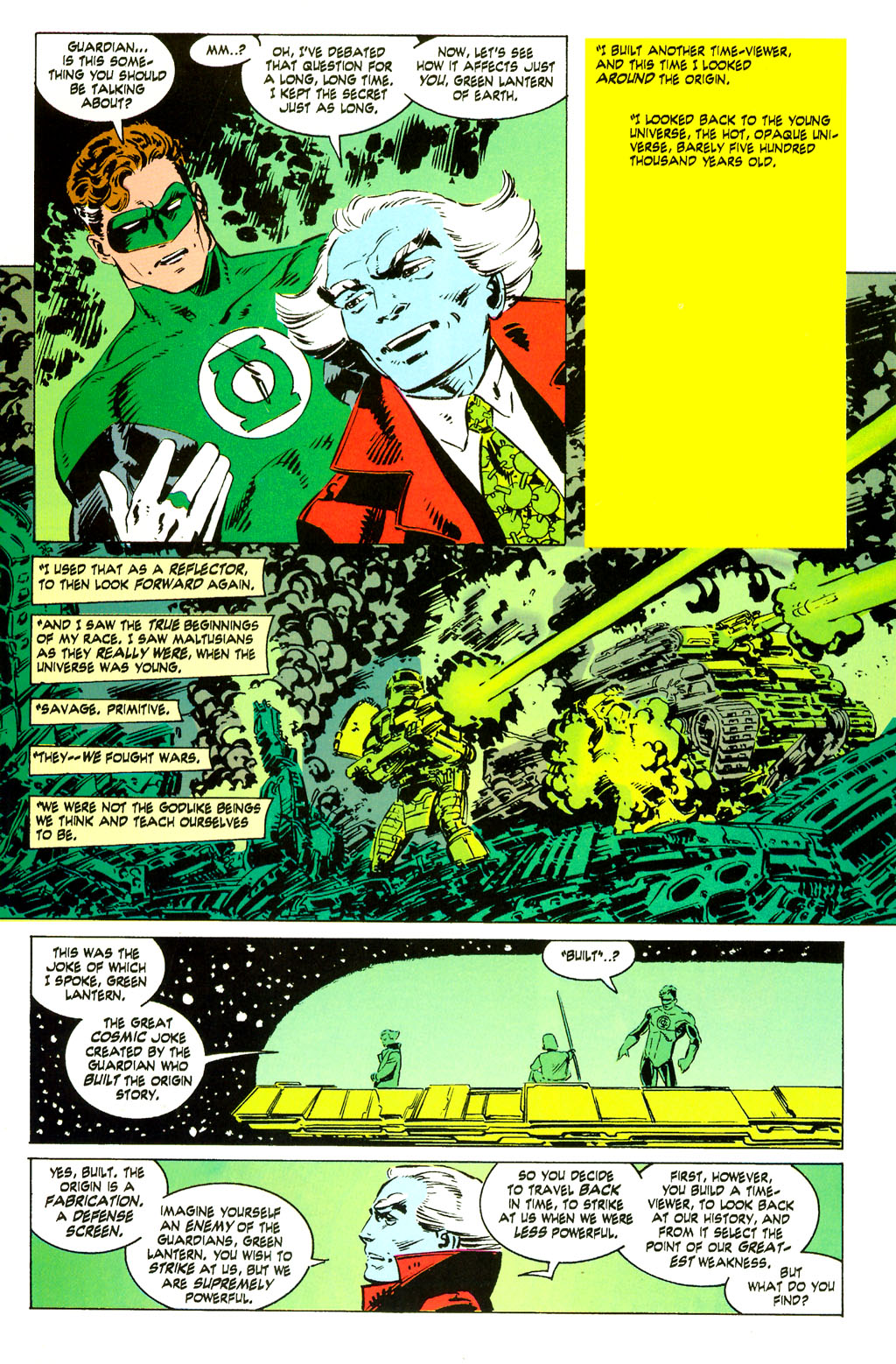 Read online Green Lantern: Ganthet's Tale comic -  Issue # Full - 27