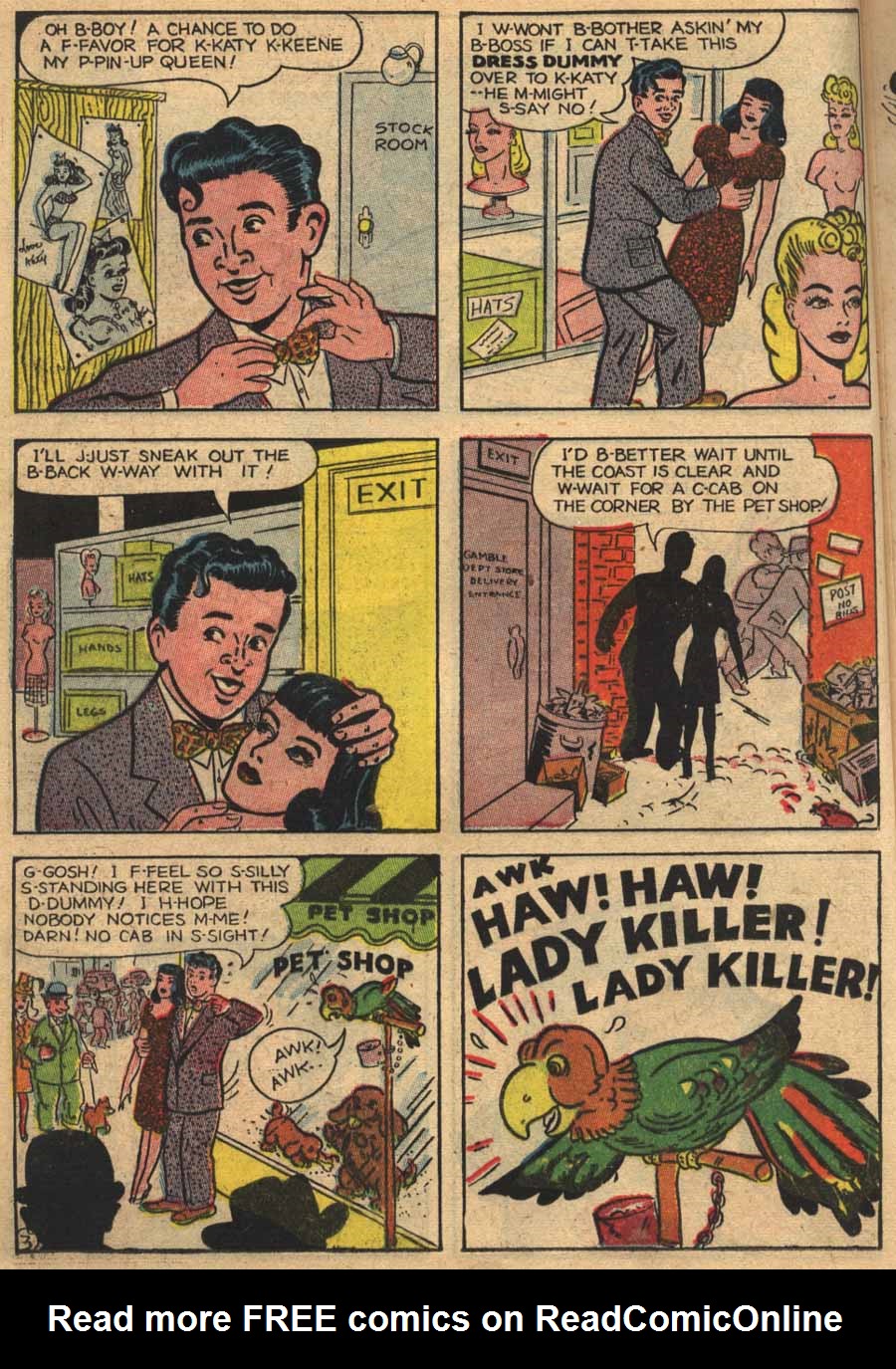 Read online Pep Comics comic -  Issue #63 - 16