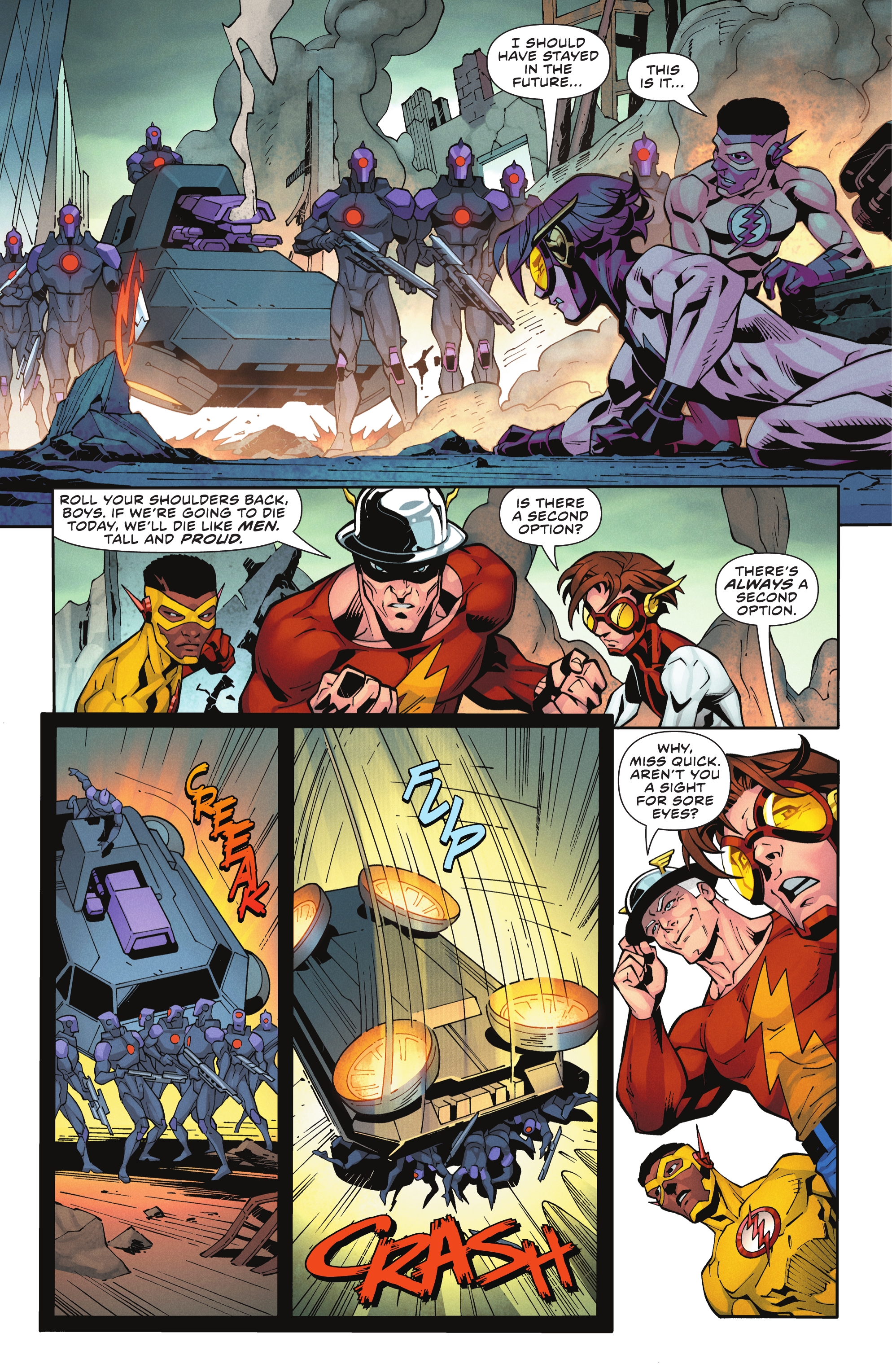 Read online The Flash One-Minute War: Start The Clock comic -  Issue # TPB - 36