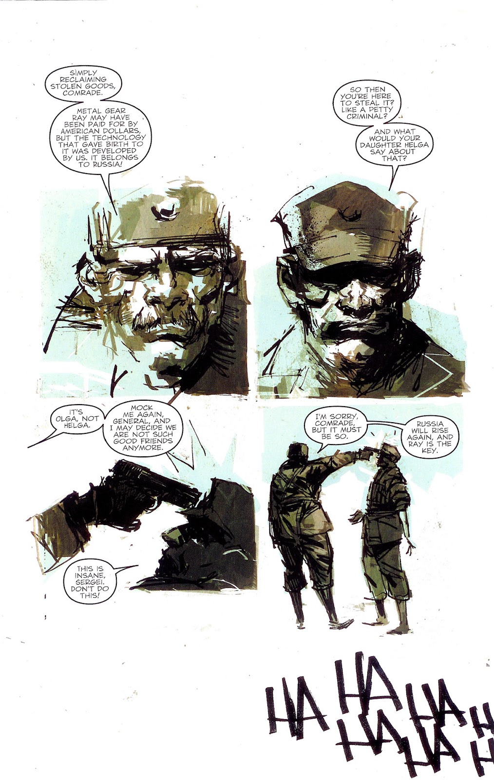 Metal Gear Solid: Sons of Liberty issue 6 - Page 13