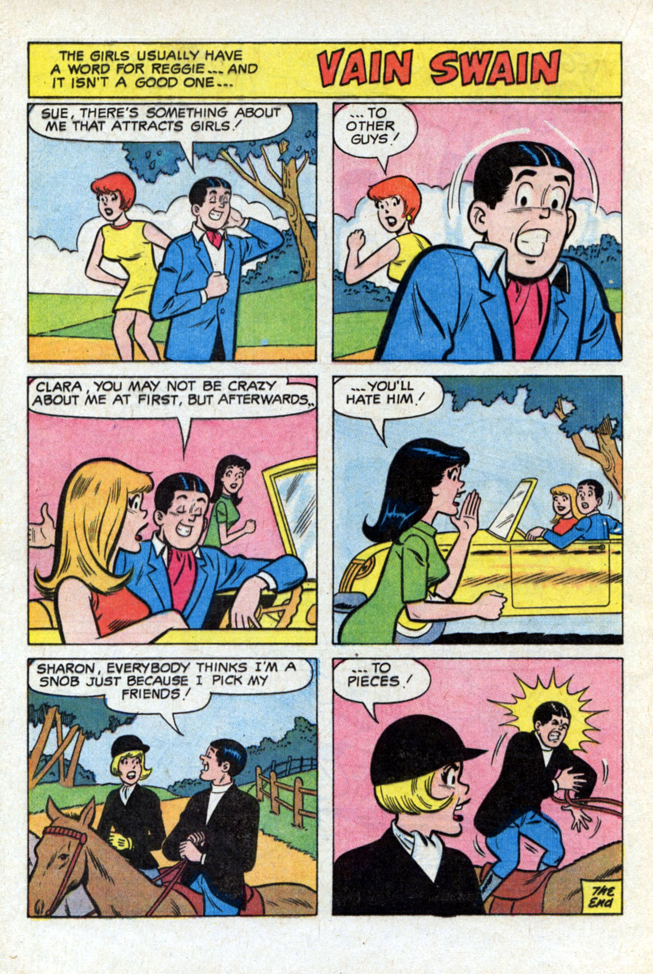 Read online Reggie's Wise Guy Jokes comic -  Issue #2 - 16