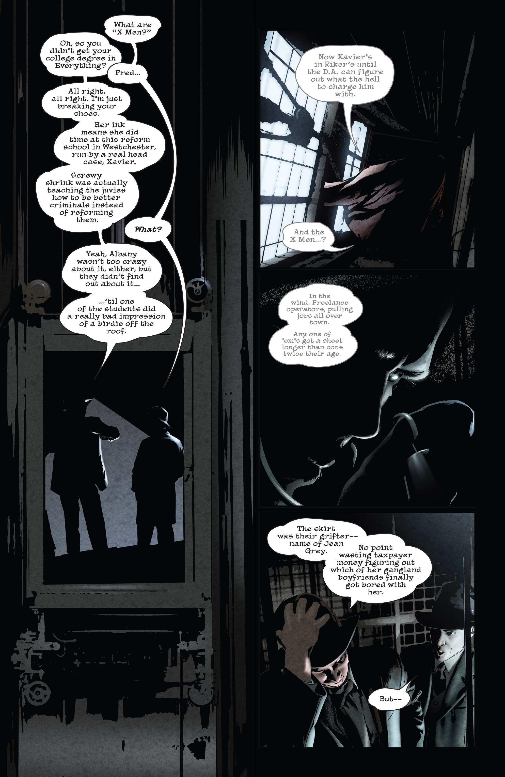 Read online X-Men Noir comic -  Issue #1 - 6