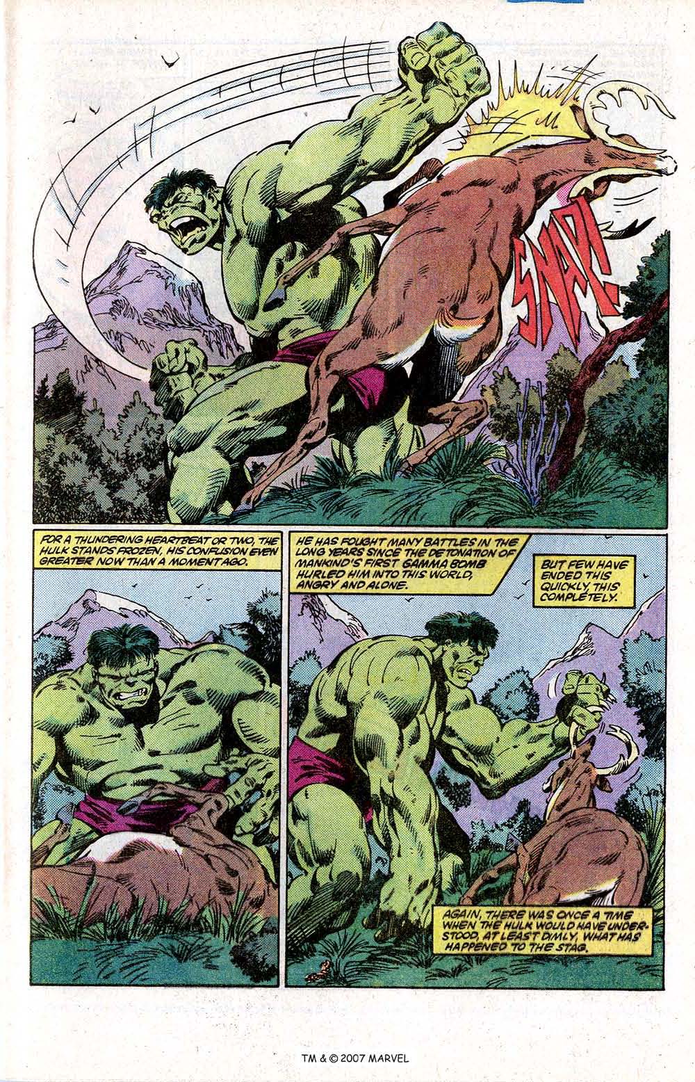 Read online The Incredible Hulk (1968) comic -  Issue #314 - 5