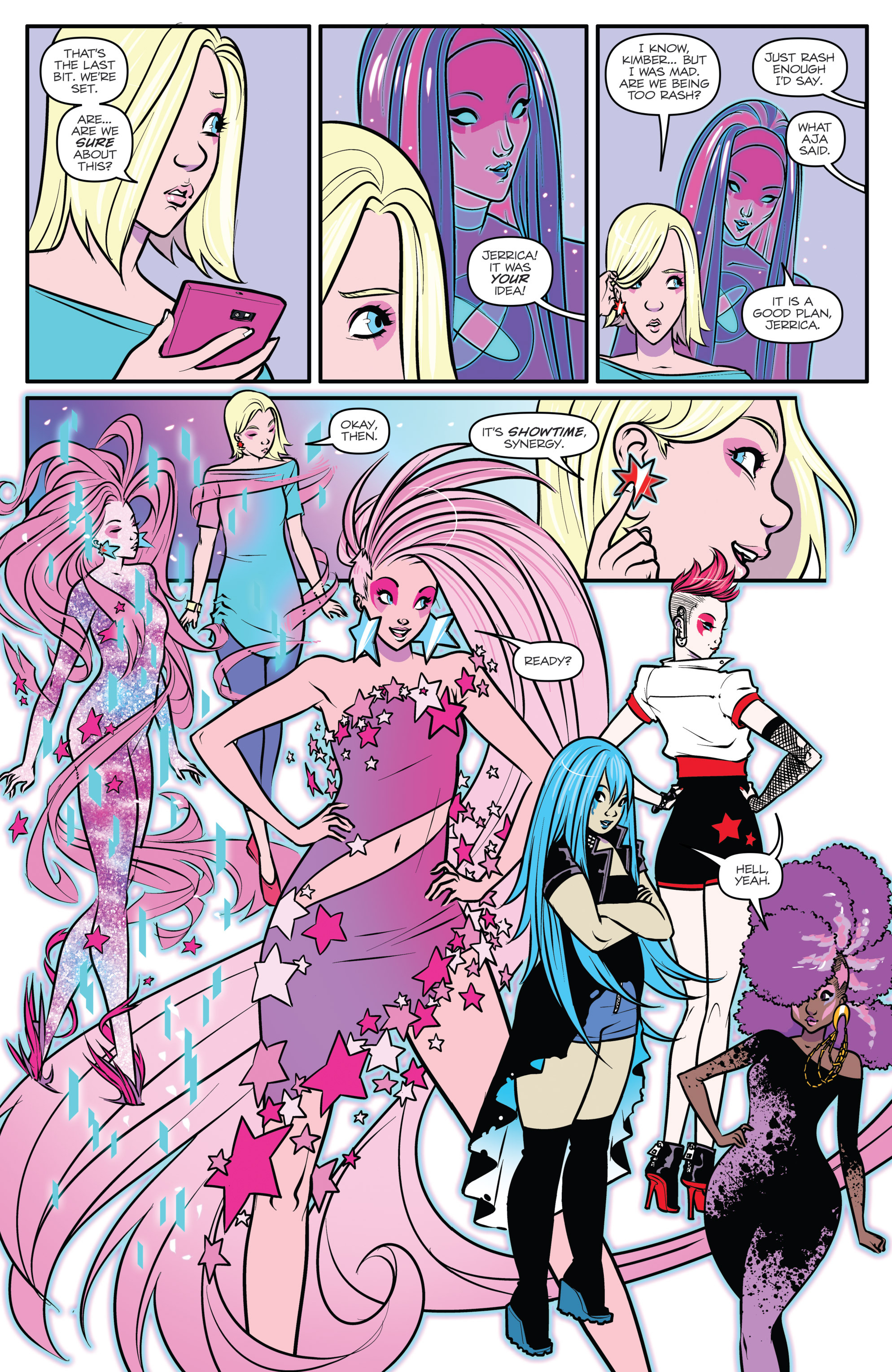 Read online Jem and The Holograms comic -  Issue #6 - 17