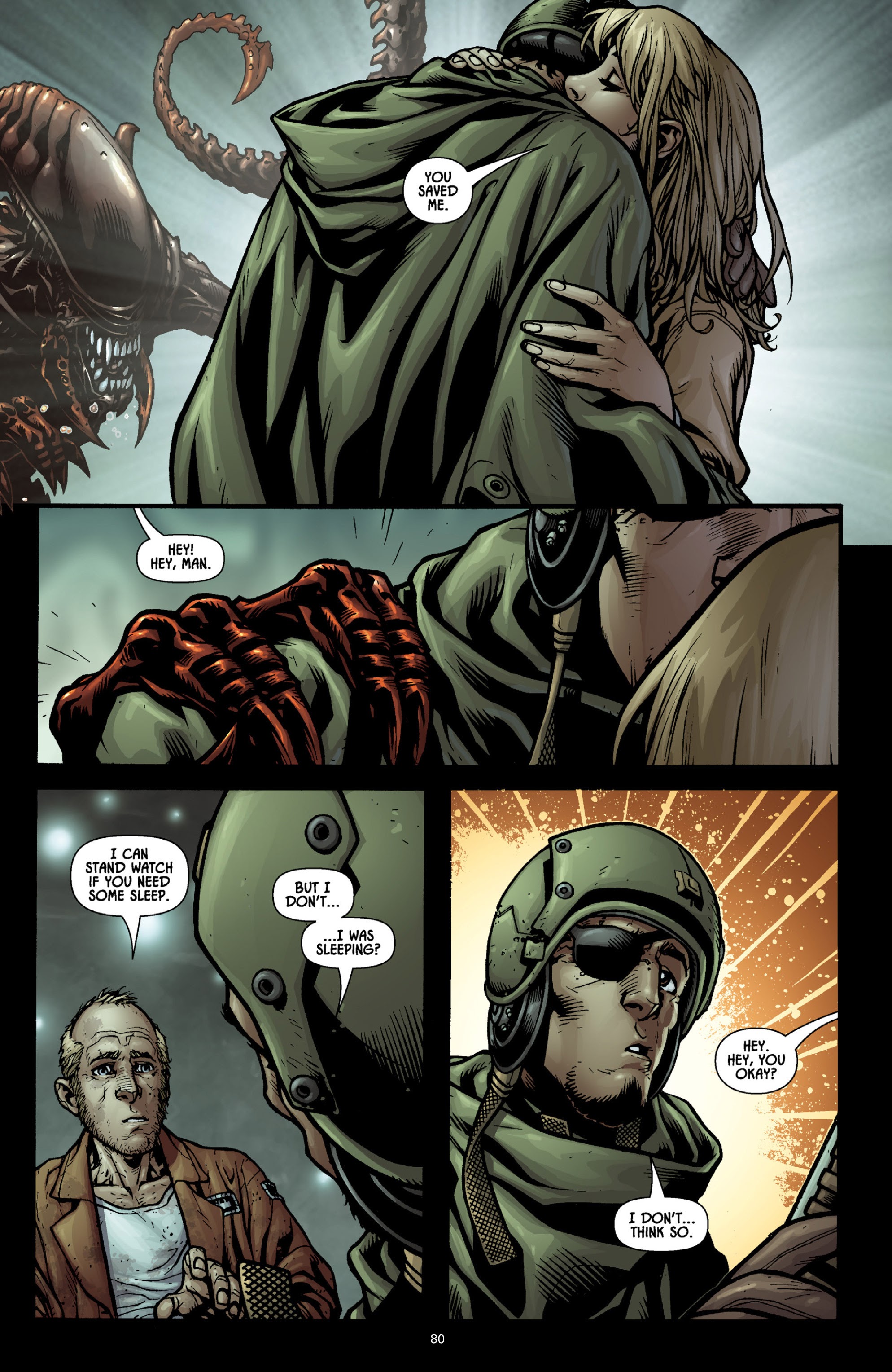 Read online Aliens: More Than Human comic -  Issue # TPB - 78