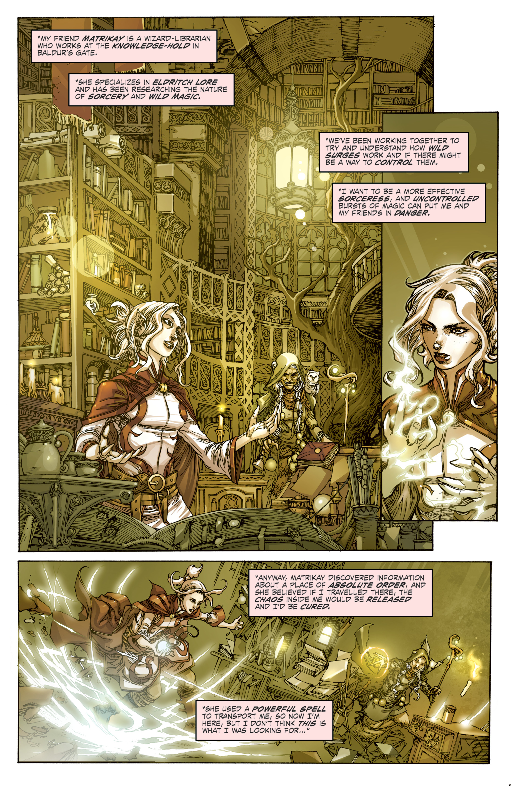 Read online Dungeons & Dragons: Evil At Baldur's Gate comic -  Issue # _TPB - 52