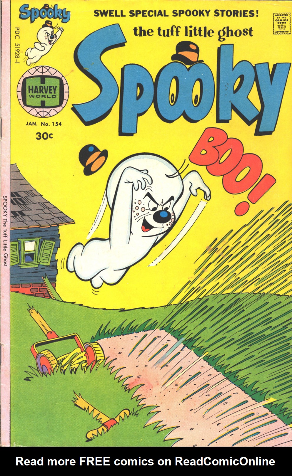 Read online Spooky comic -  Issue #154 - 1