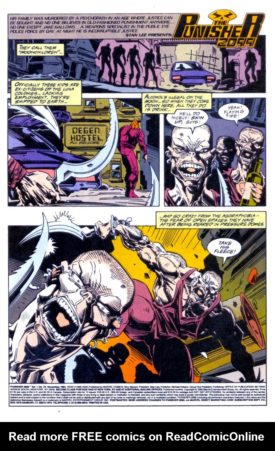 Read online Punisher 2099 comic -  Issue #22 - 2