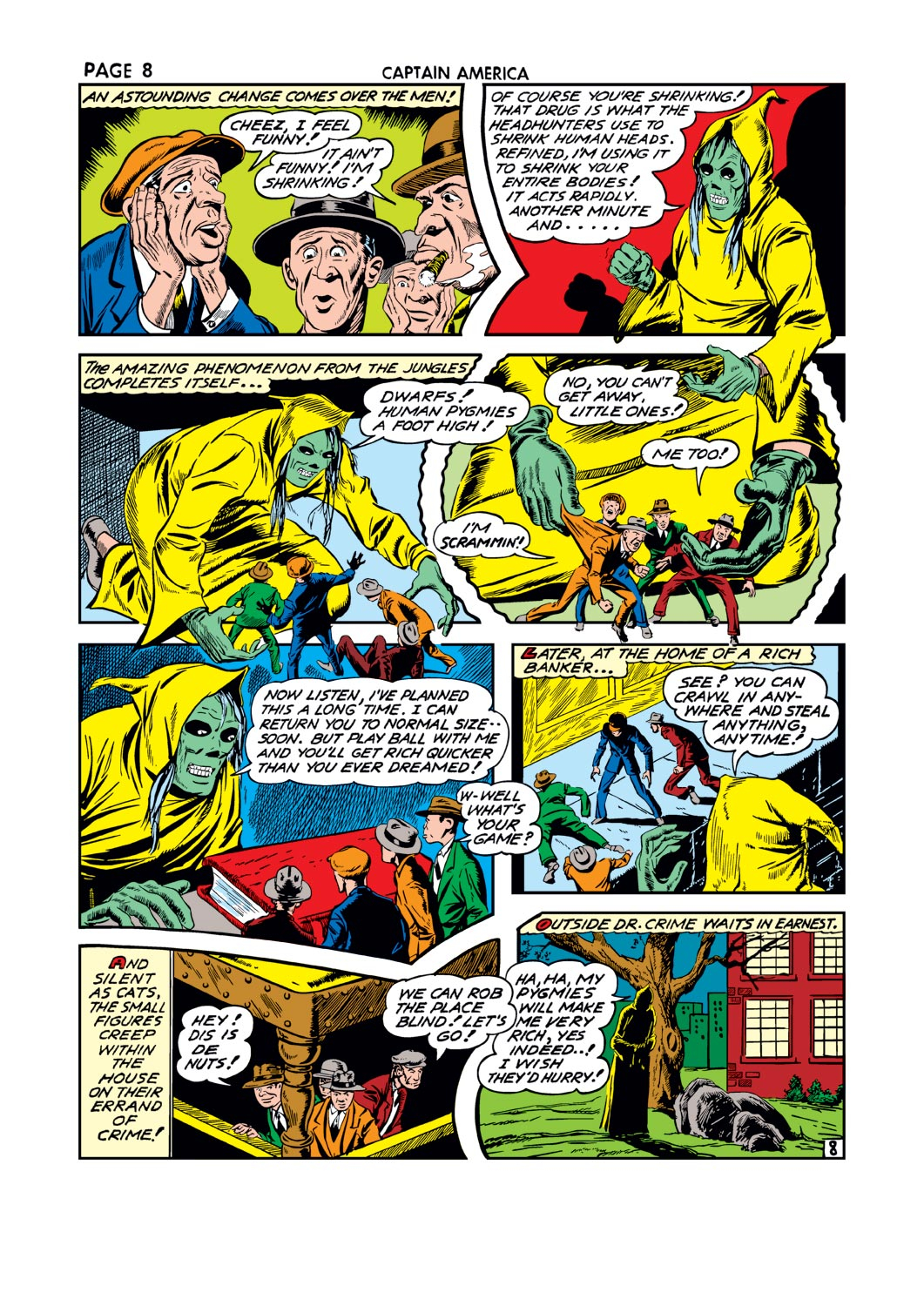 Read online Captain America Comics comic -  Issue #12 - 9