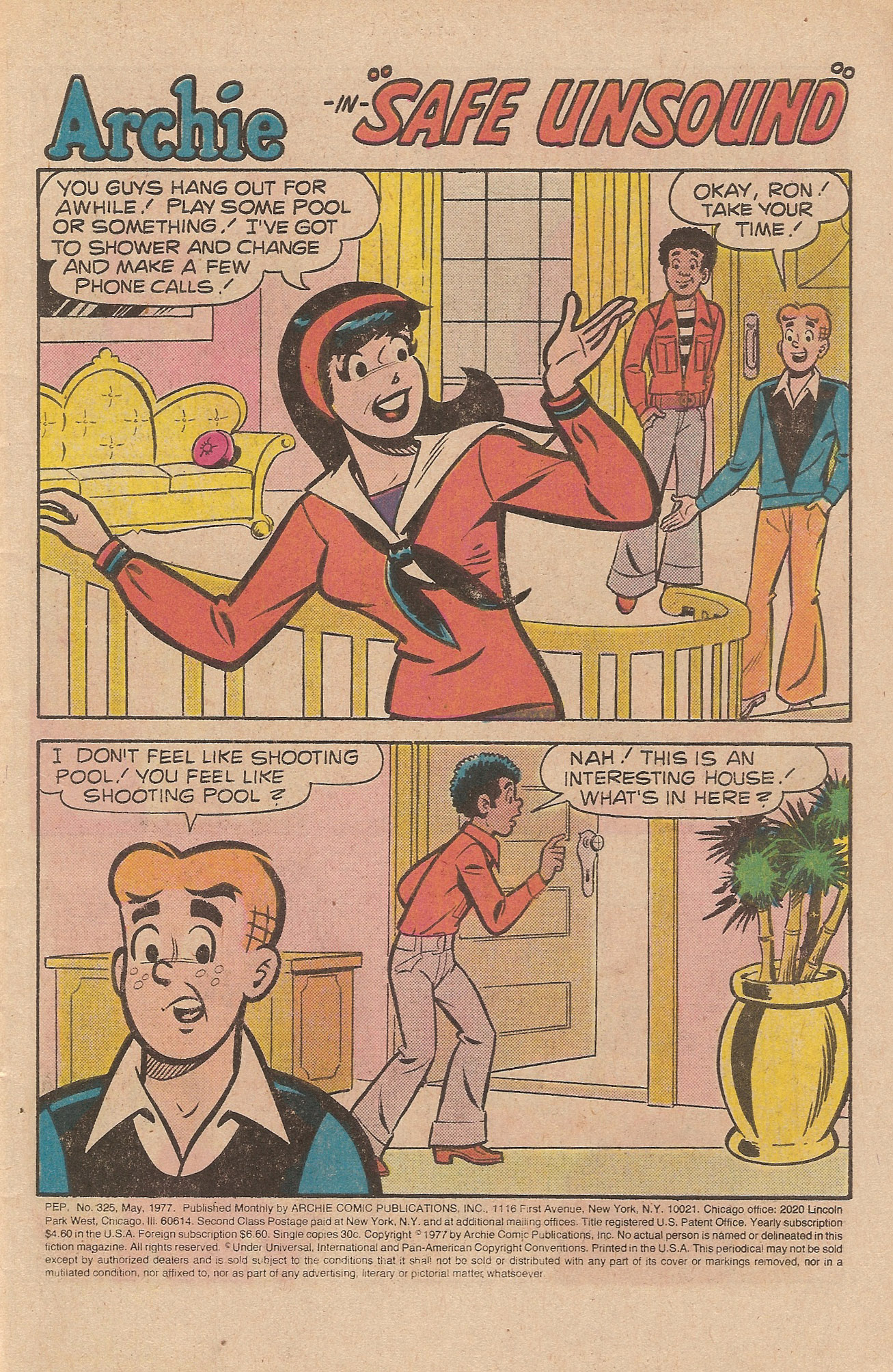 Read online Pep Comics comic -  Issue #325 - 3