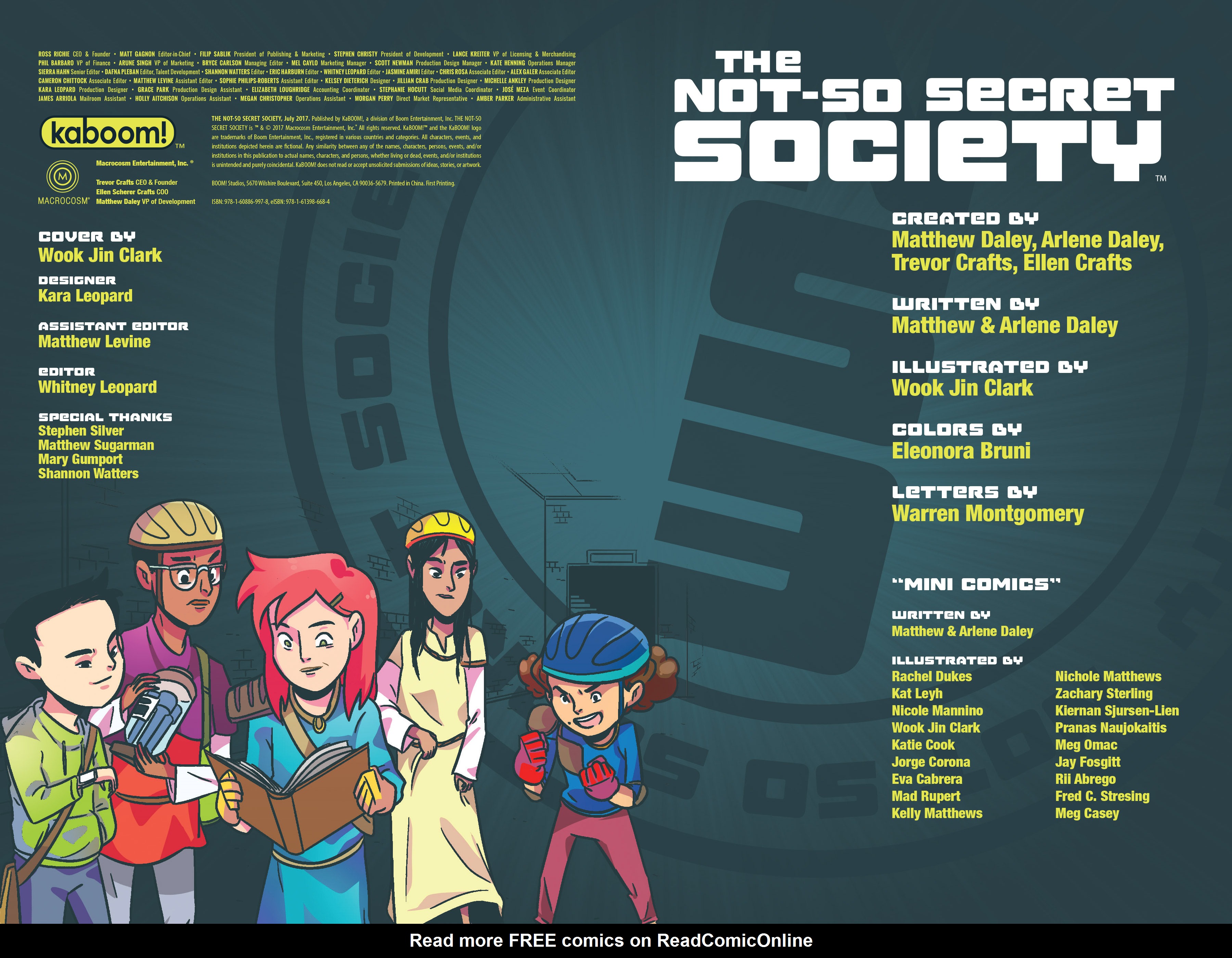 Read online The Not-So Secret Society comic -  Issue # TPB - 3