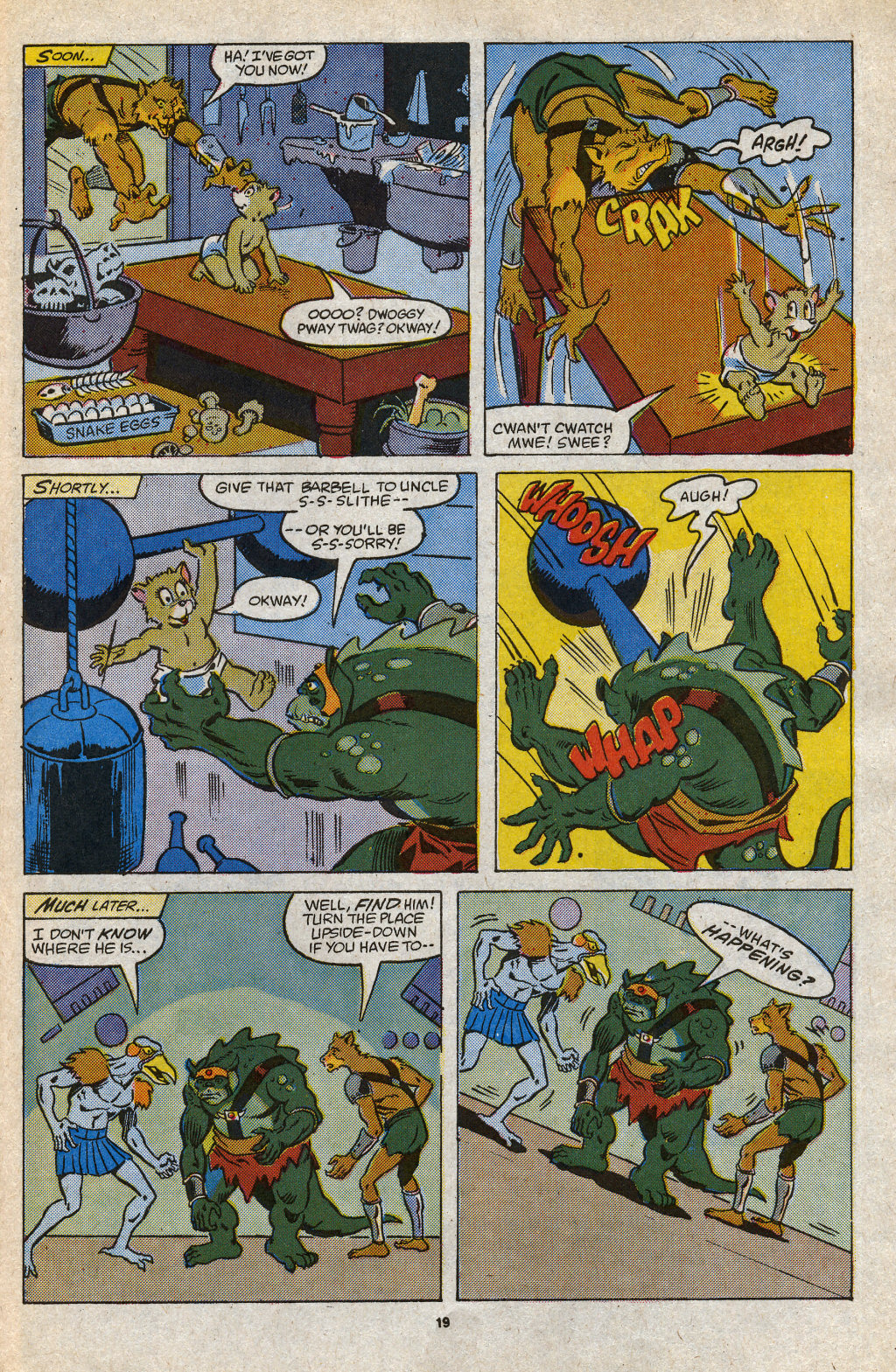 Read online ThunderCats (1985) comic -  Issue #21 - 28