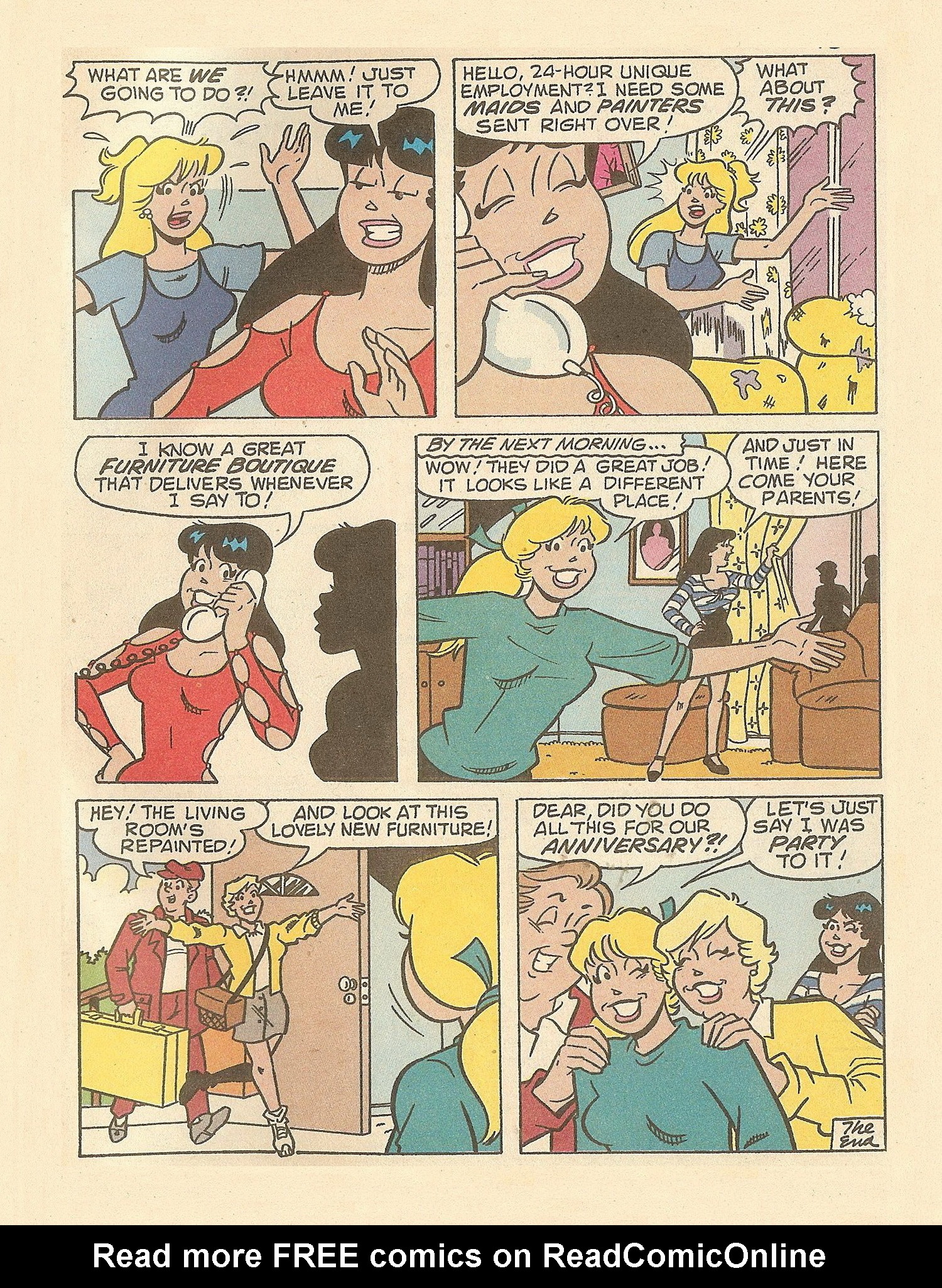 Read online Betty and Veronica Digest Magazine comic -  Issue #81 - 96