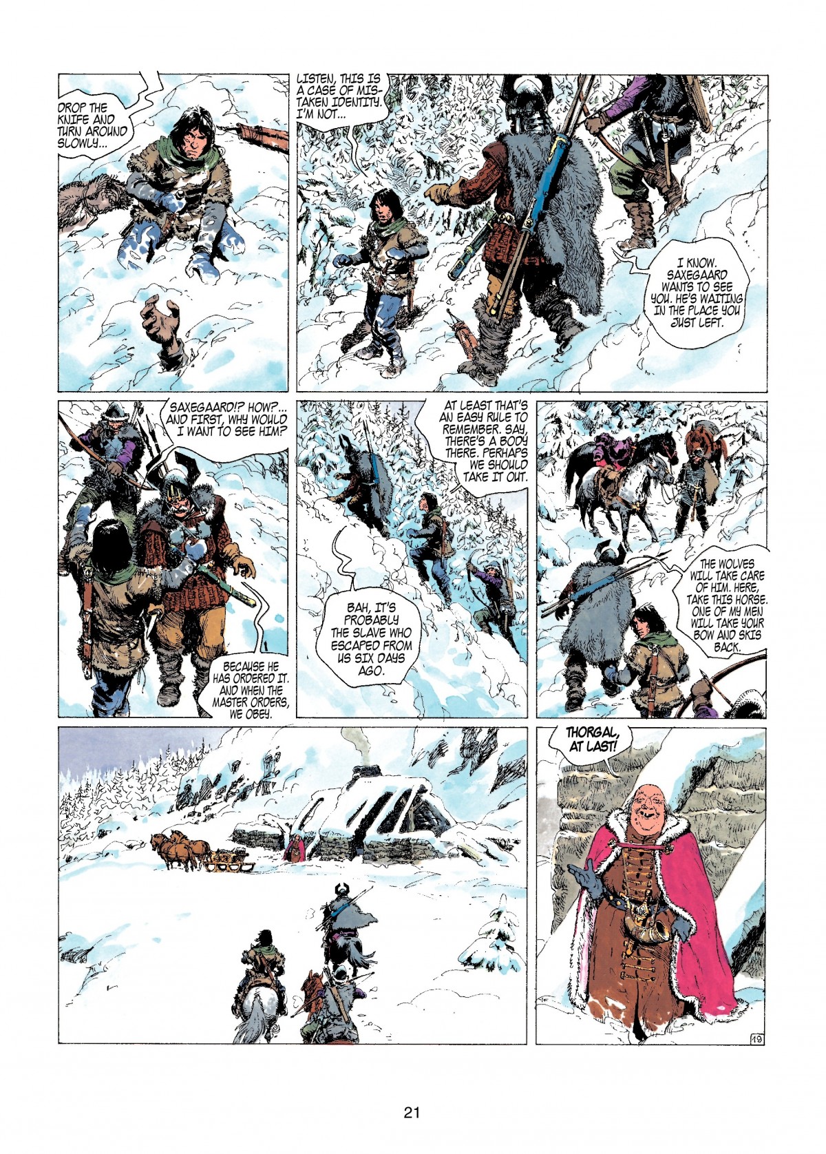 Read online Thorgal comic -  Issue #7 - 23