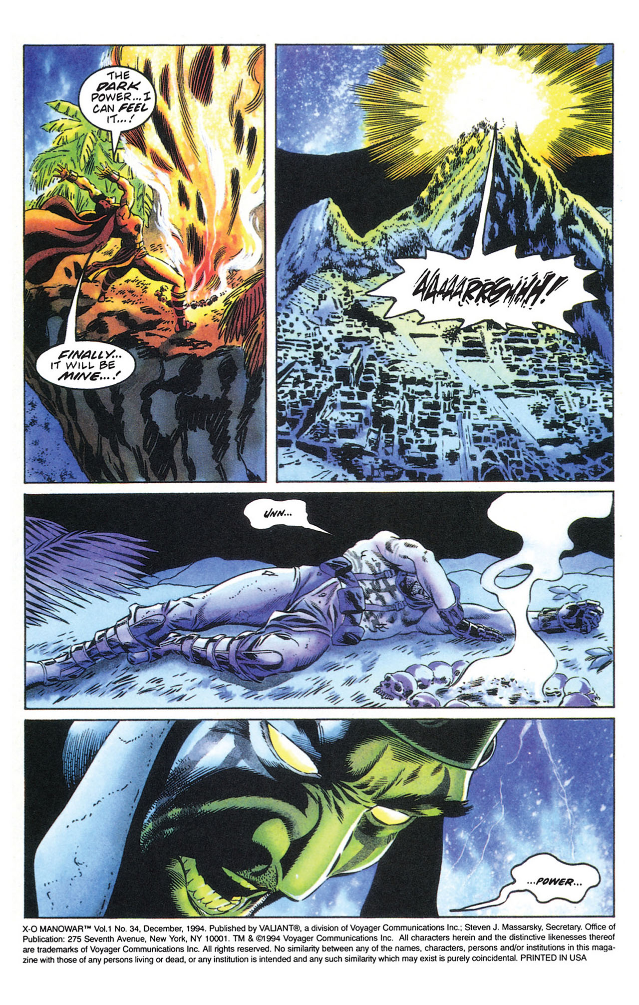 Read online X-O Manowar (1992) comic -  Issue #34 - 3