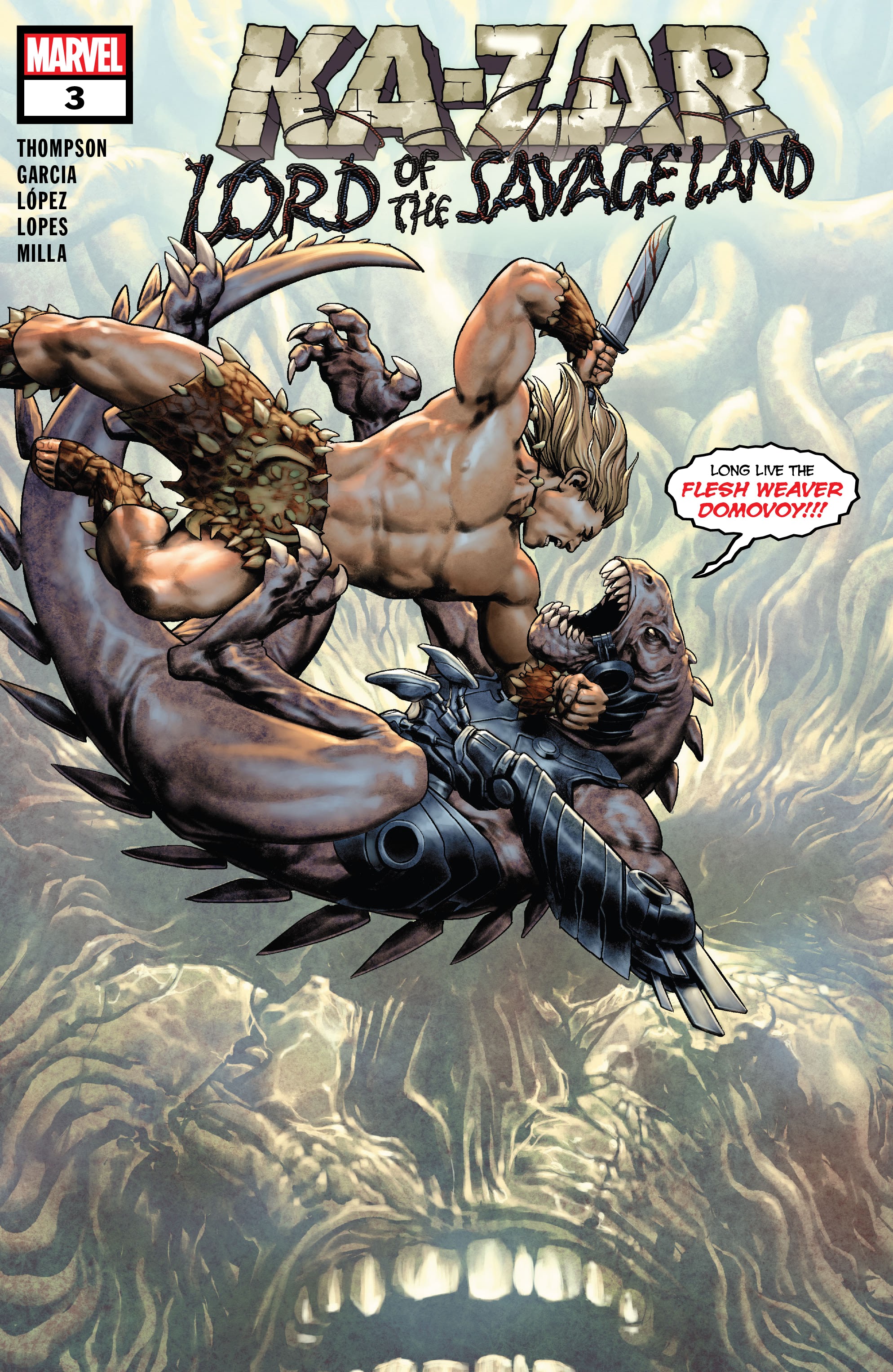 Read online Ka-Zar Lord of the Savage Land comic -  Issue #3 - 1