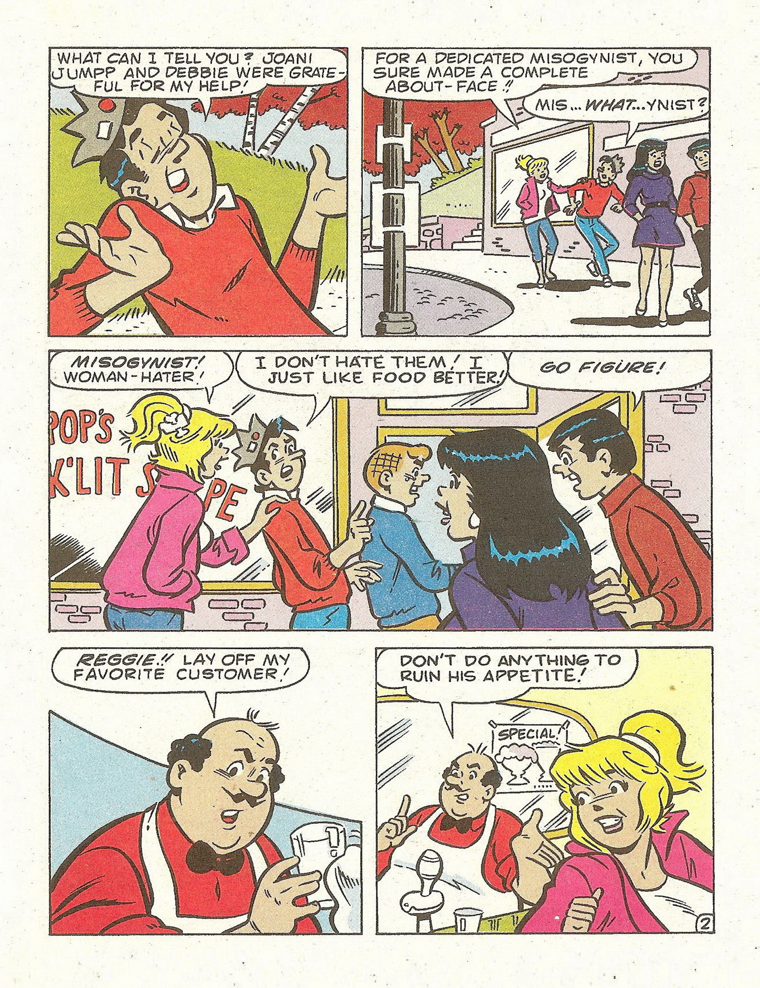 Read online Jughead Jones Comics Digest comic -  Issue #94 - 78