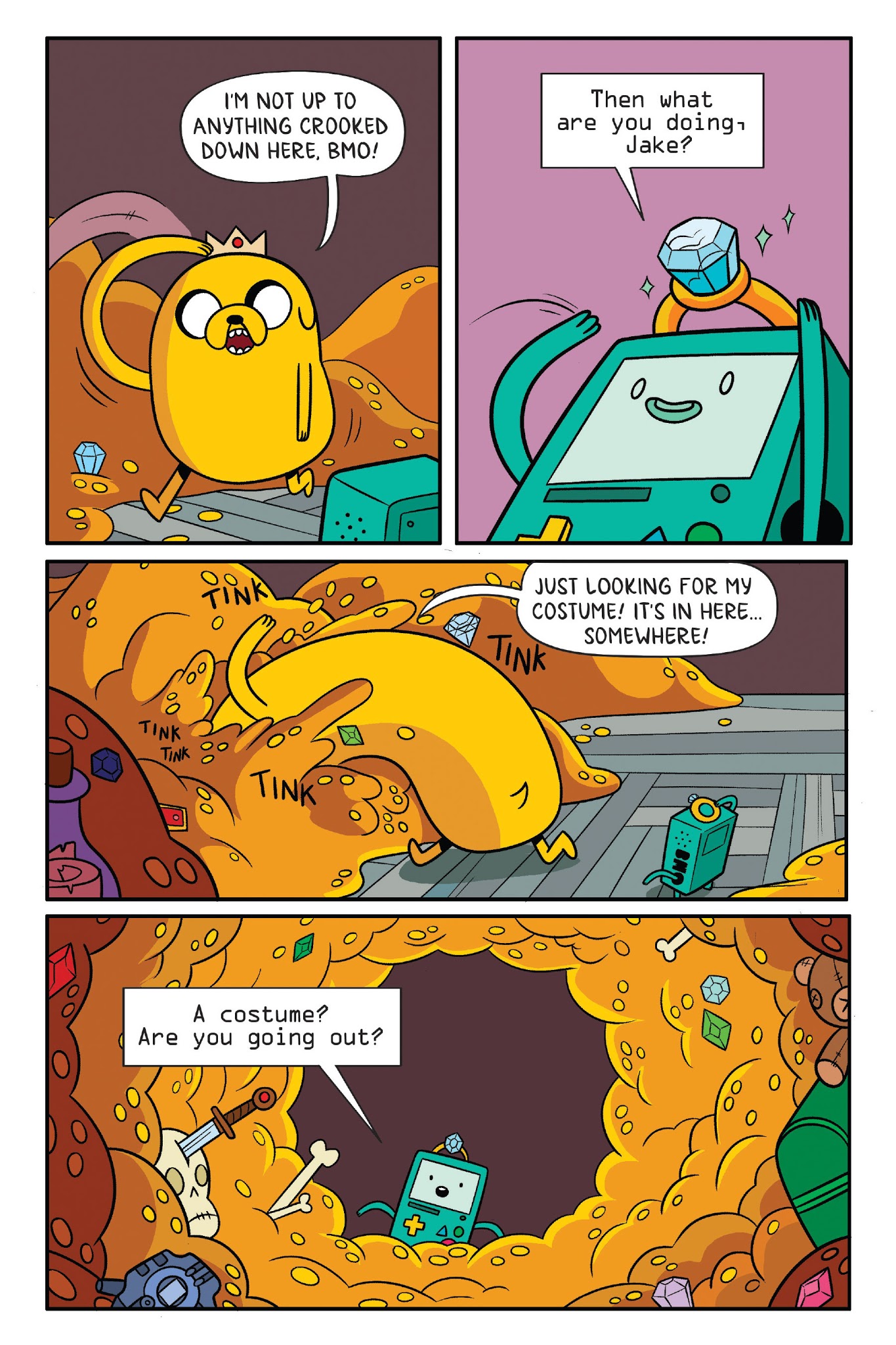Read online Adventure Time: Masked Mayhem comic -  Issue # TPB - 14