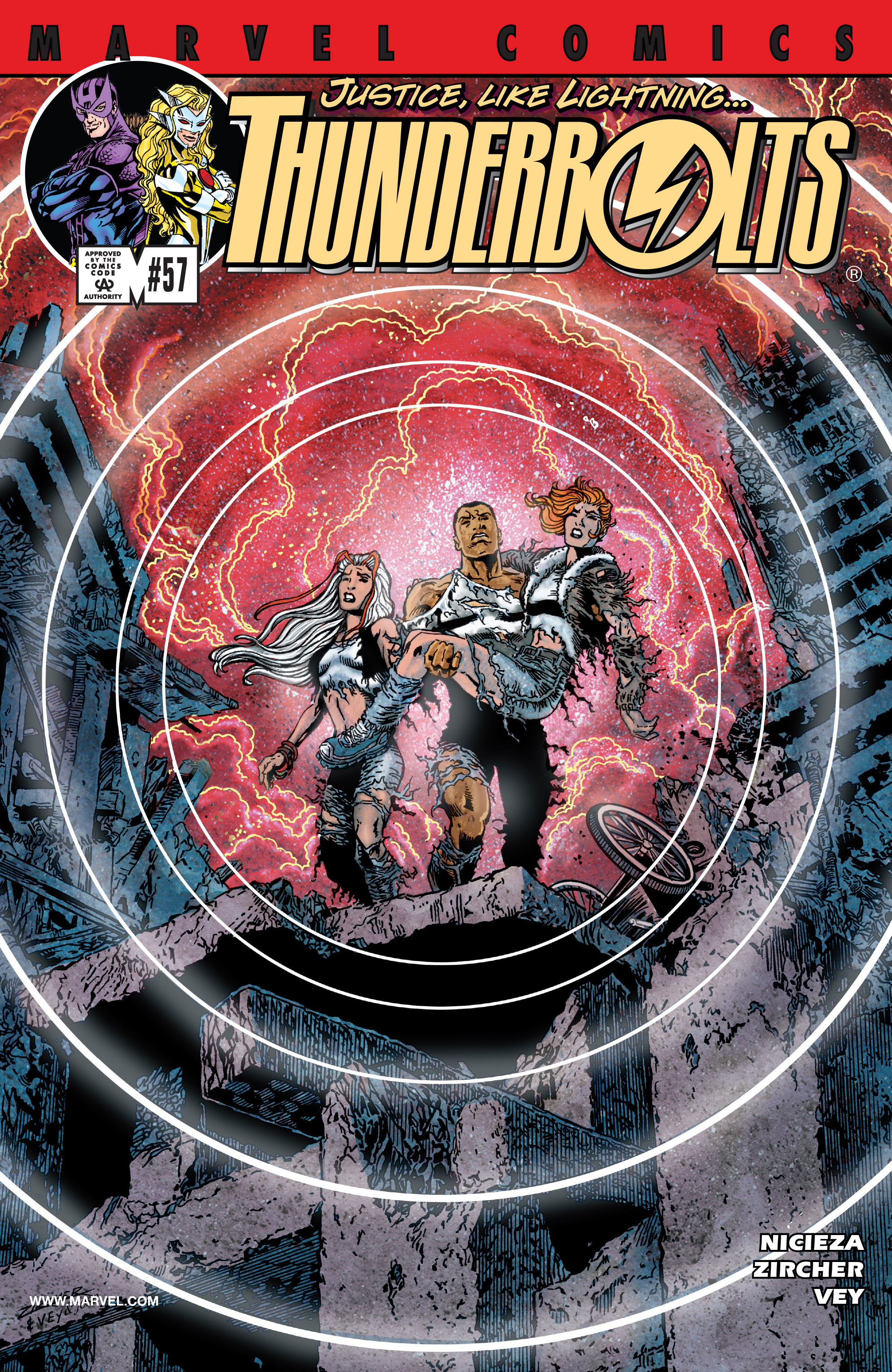 Read online Thunderbolts (1997) comic -  Issue #57 - 1