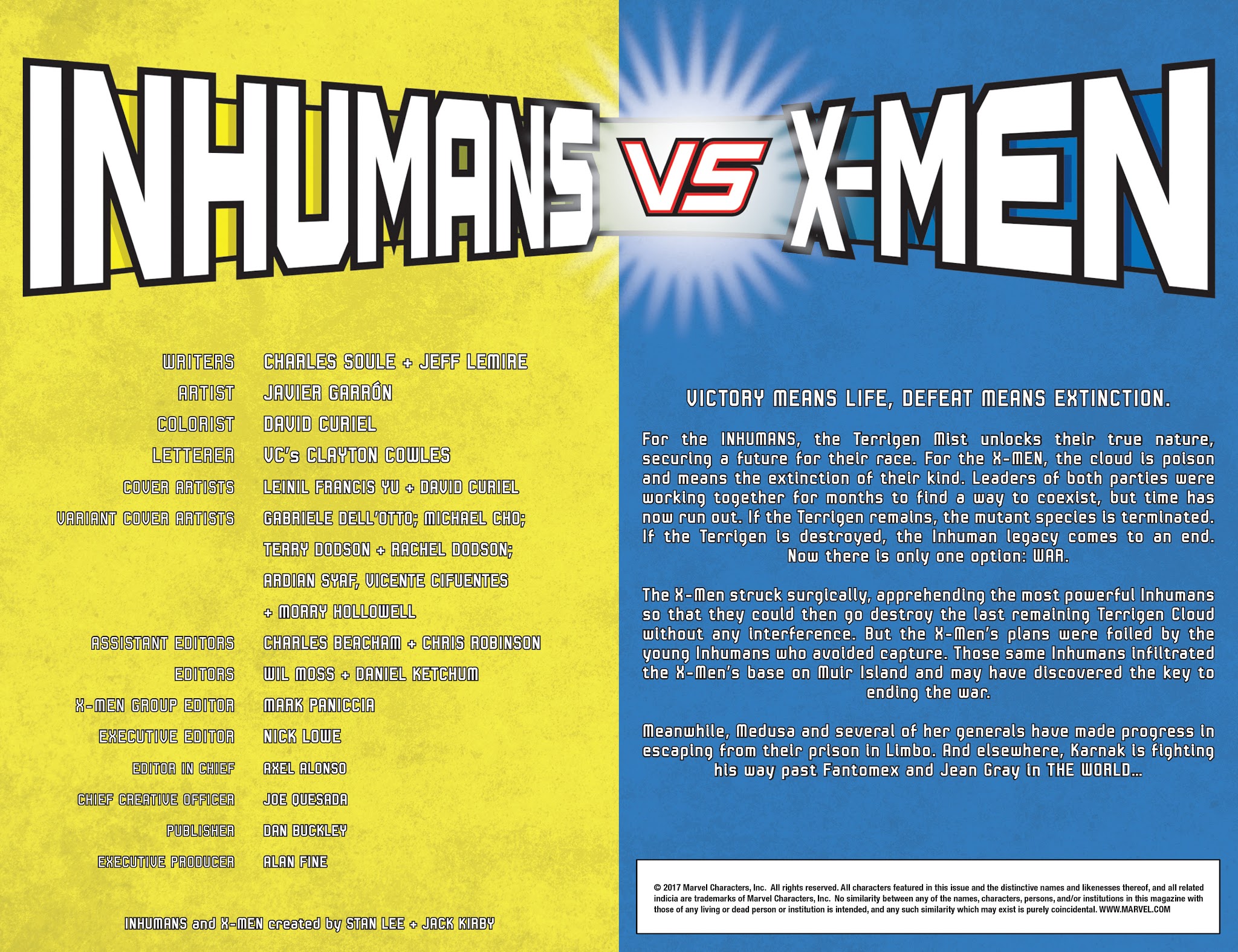 Read online Inhumans Vs. X-Men comic -  Issue # _TPB - 157