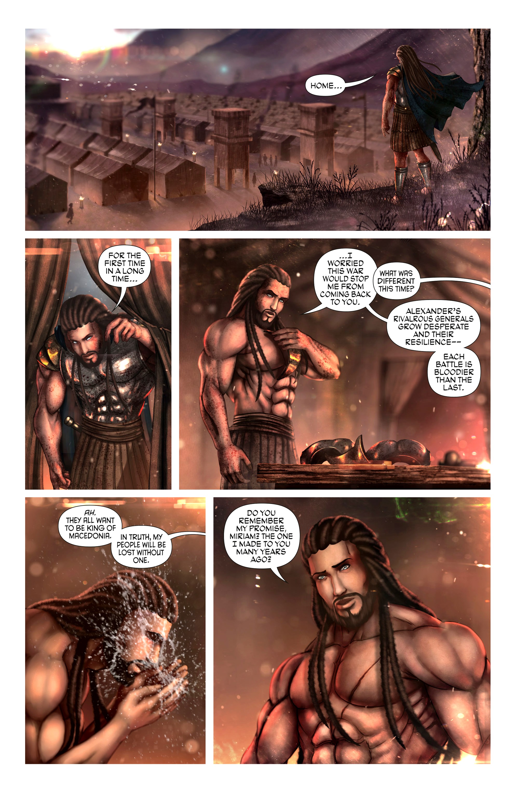 Read online Knights of the Golden Sun comic -  Issue #3 - 5