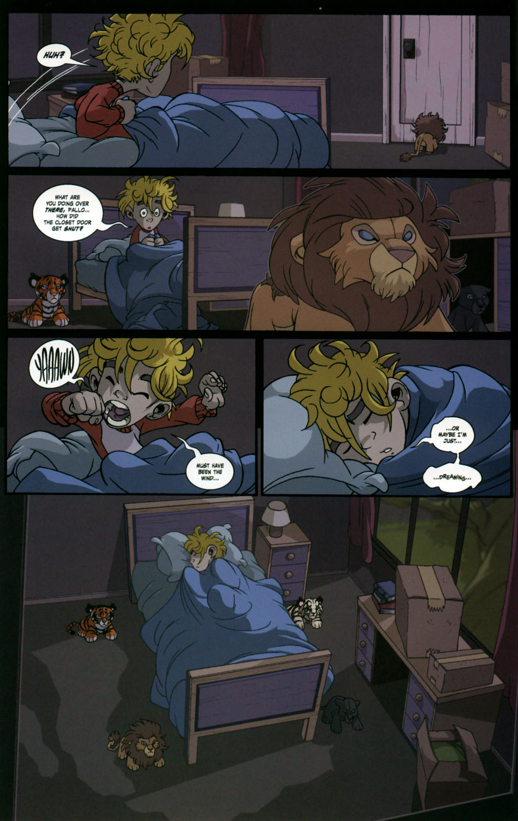 Read online Lions, Tigers and Bears comic -  Issue #1 - 12