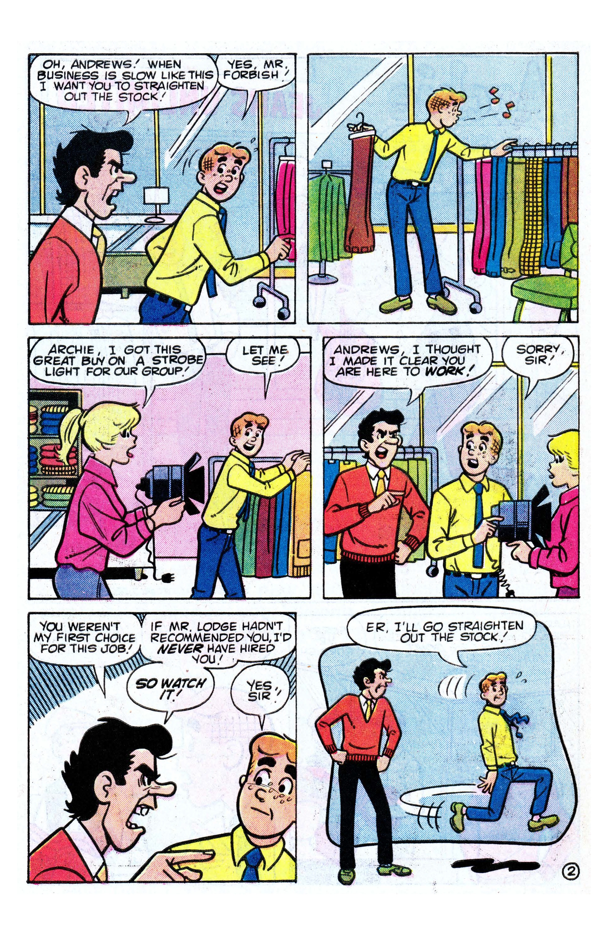 Read online Archie (1960) comic -  Issue #336 - 21