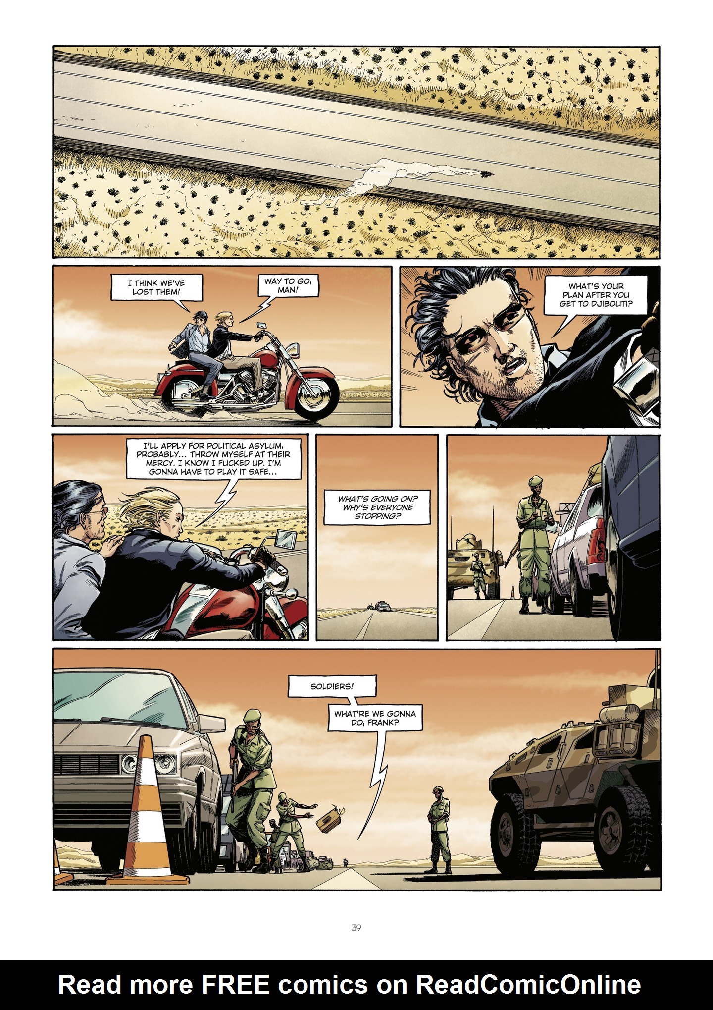 Read online Hedge Fund comic -  Issue #5 - 38
