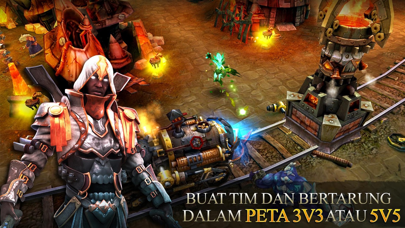 Free Download Heroes of Order & Chaos Apk Mod V2.2.0j Terbaru 2015