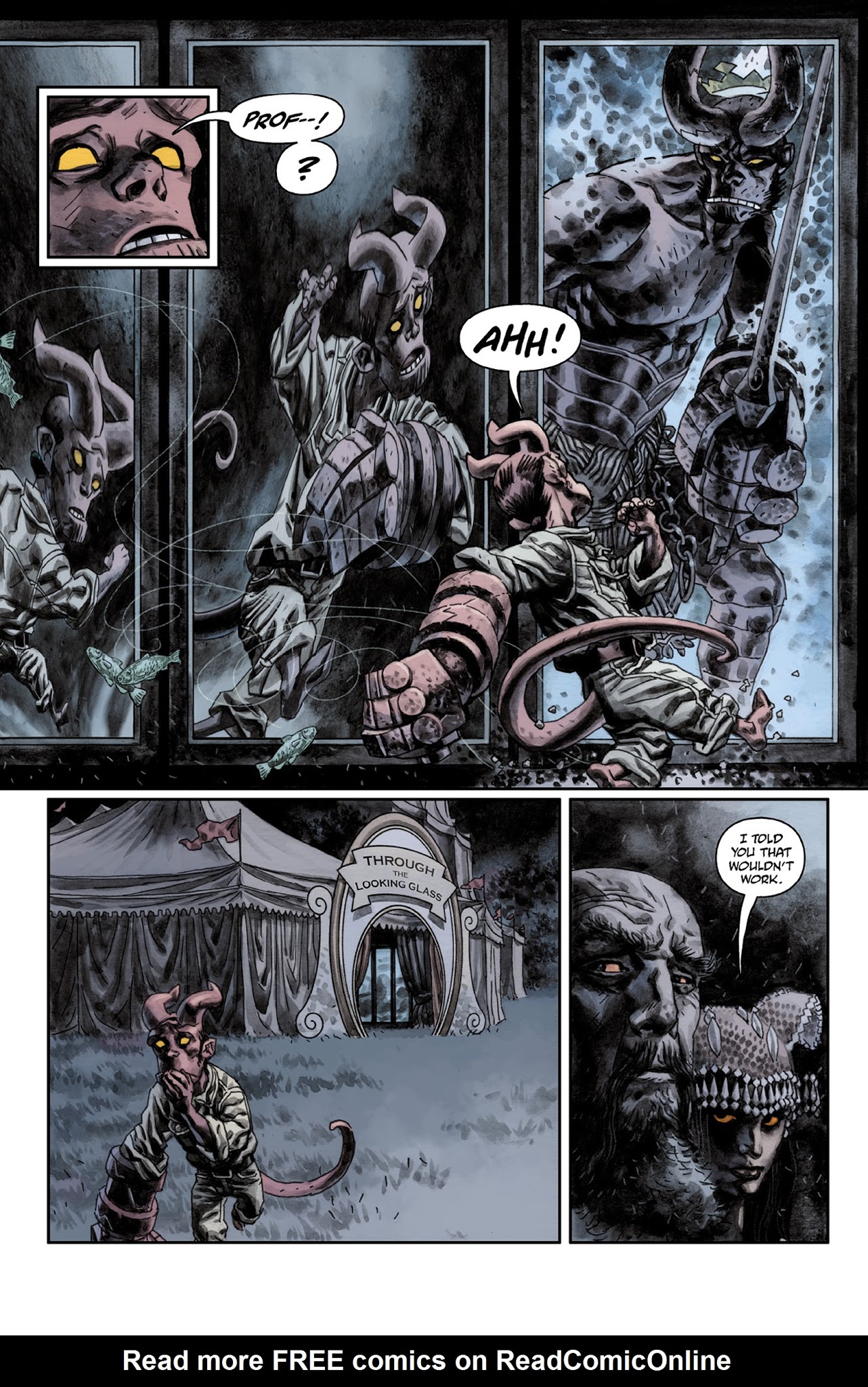 Read online Hellboy: The Midnight Circus comic -  Issue # TPB - 43
