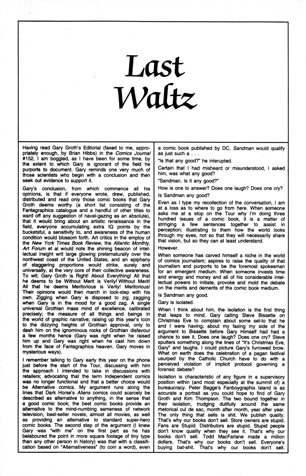 Read online Cerebus comic -  Issue #162 - 19