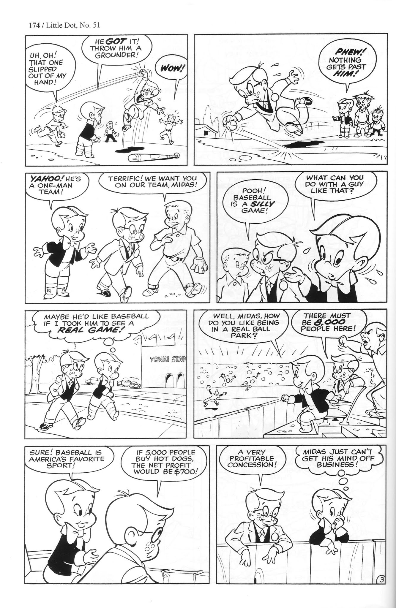 Read online Harvey Comics Classics comic -  Issue # TPB 2 (Part 2) - 75