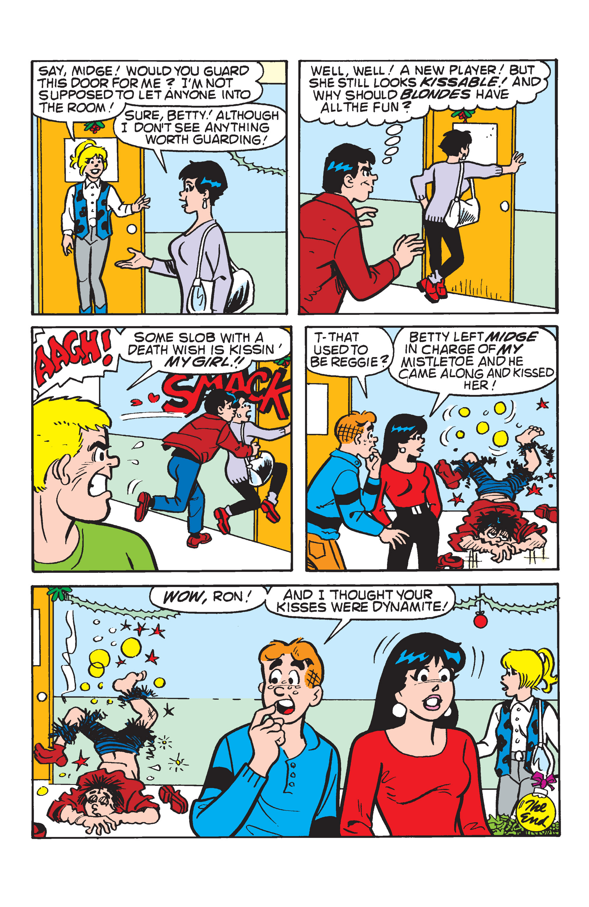 Read online Betty and Veronica: Under the Mistletoe comic -  Issue # TPB - 88