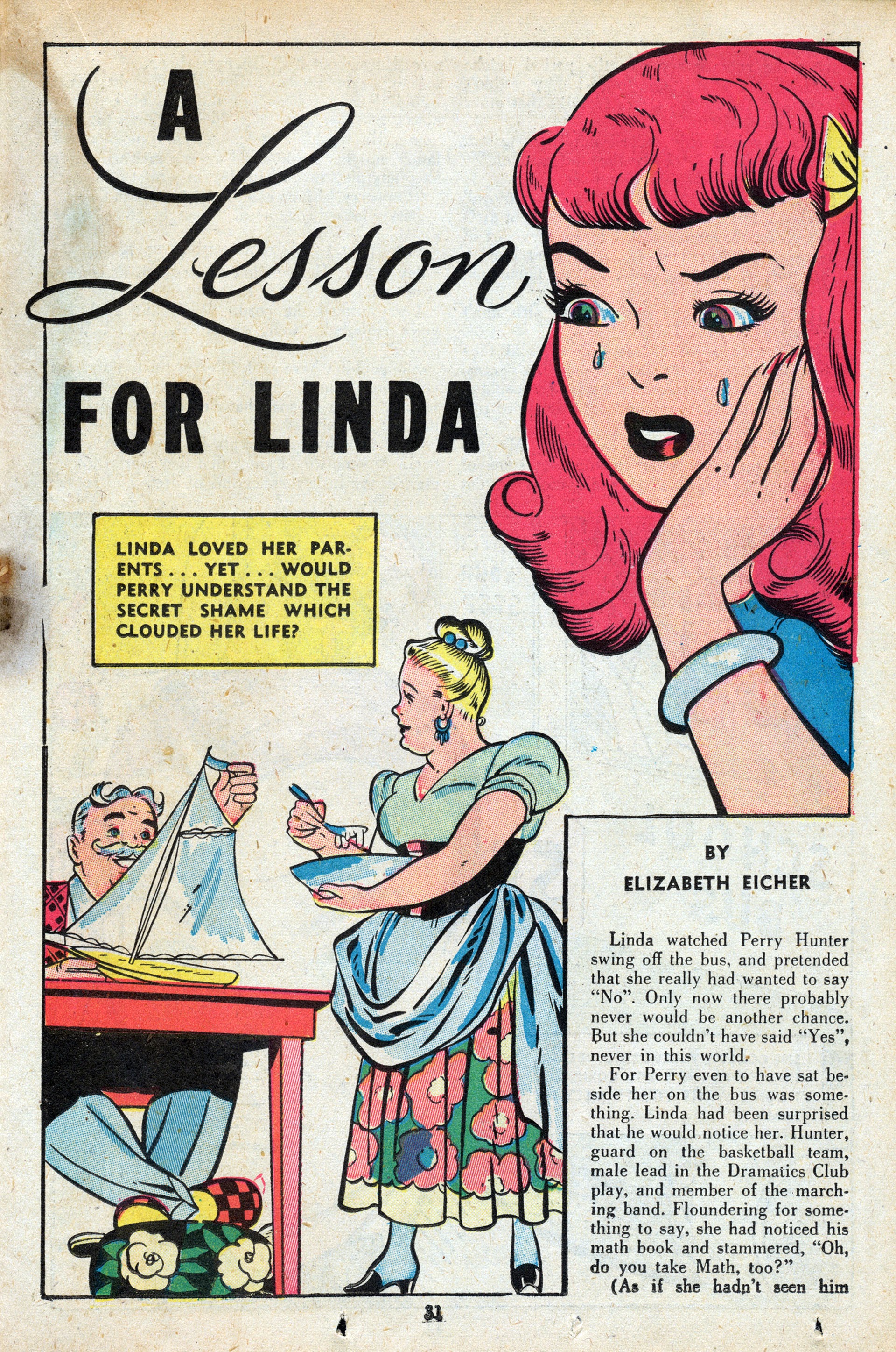 Read online Junior Miss (1947) comic -  Issue #28 - 29