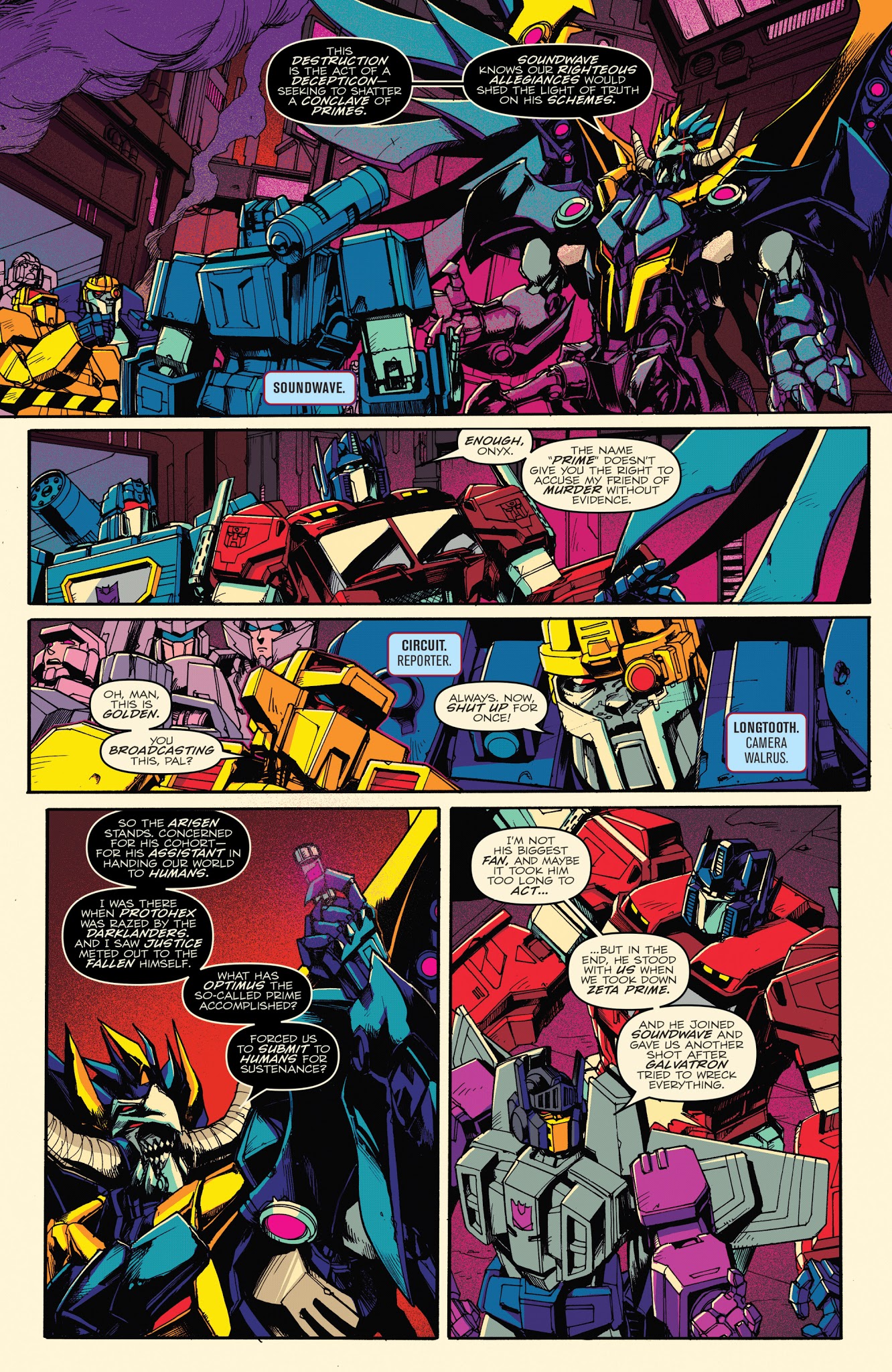 Read online Optimus Prime comic -  Issue #17 - 10