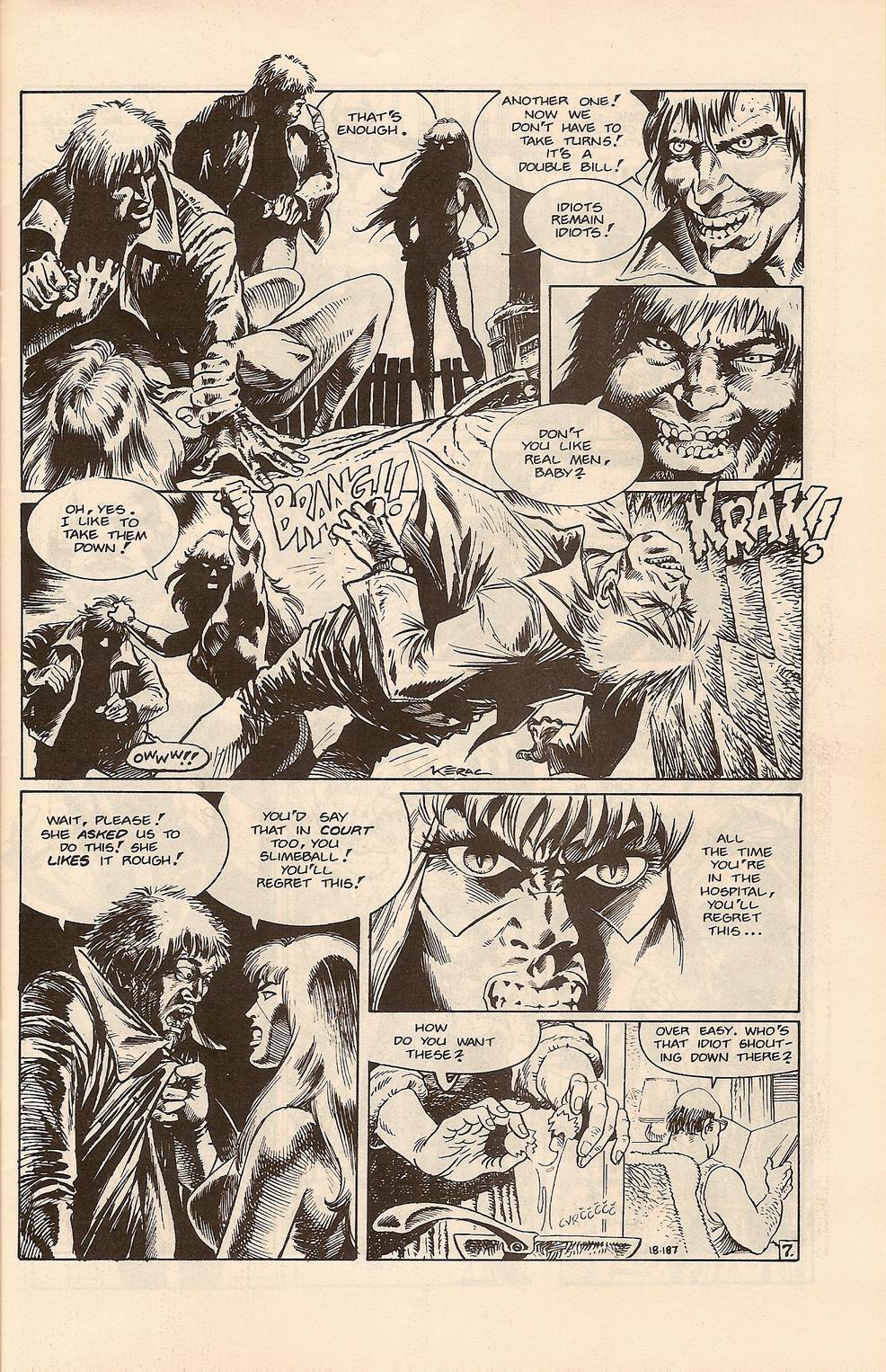 Read online Cat Claw comic -  Issue #7 - 9