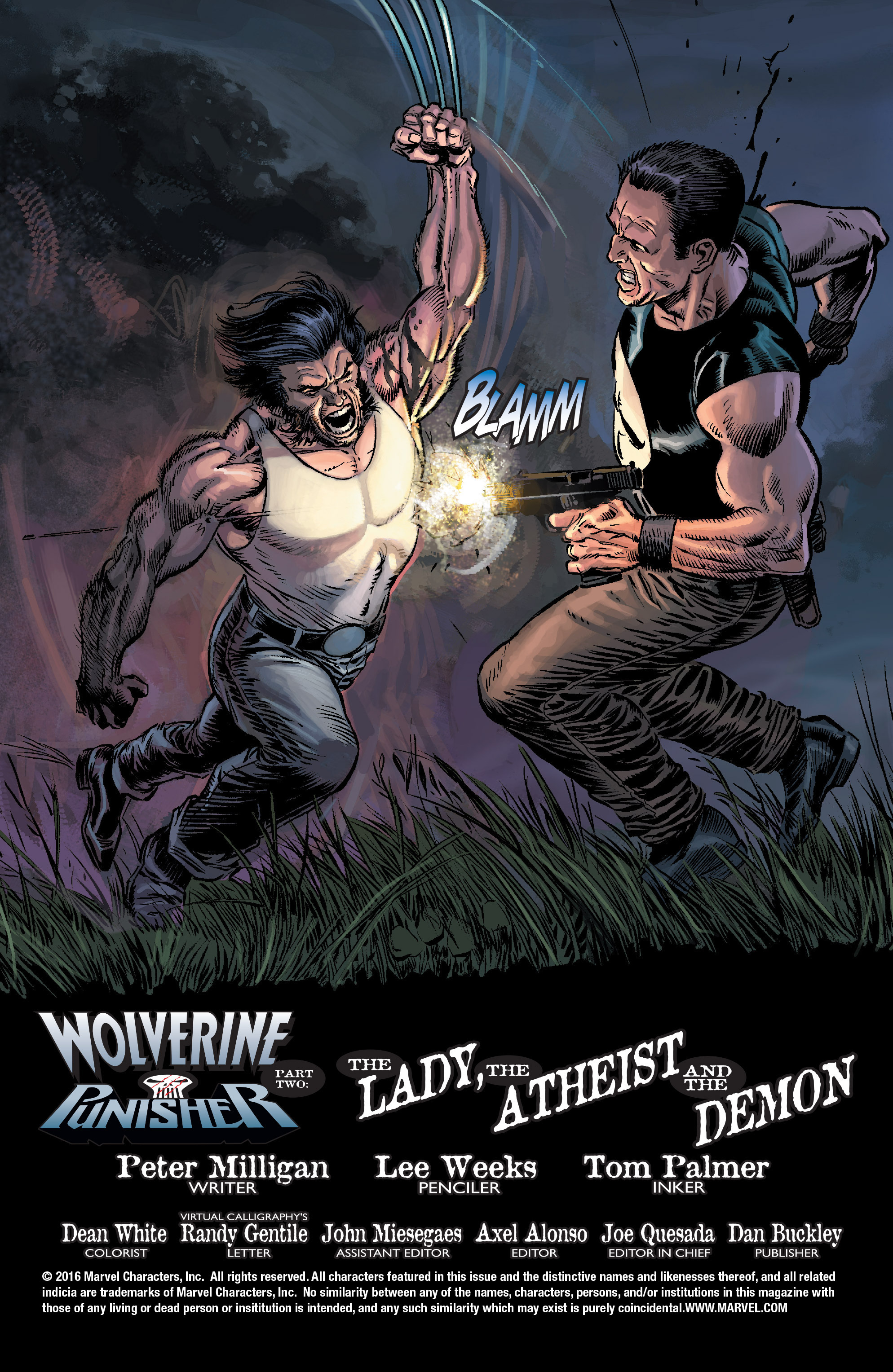 Read online Wolverine/Punisher comic -  Issue #2 - 4