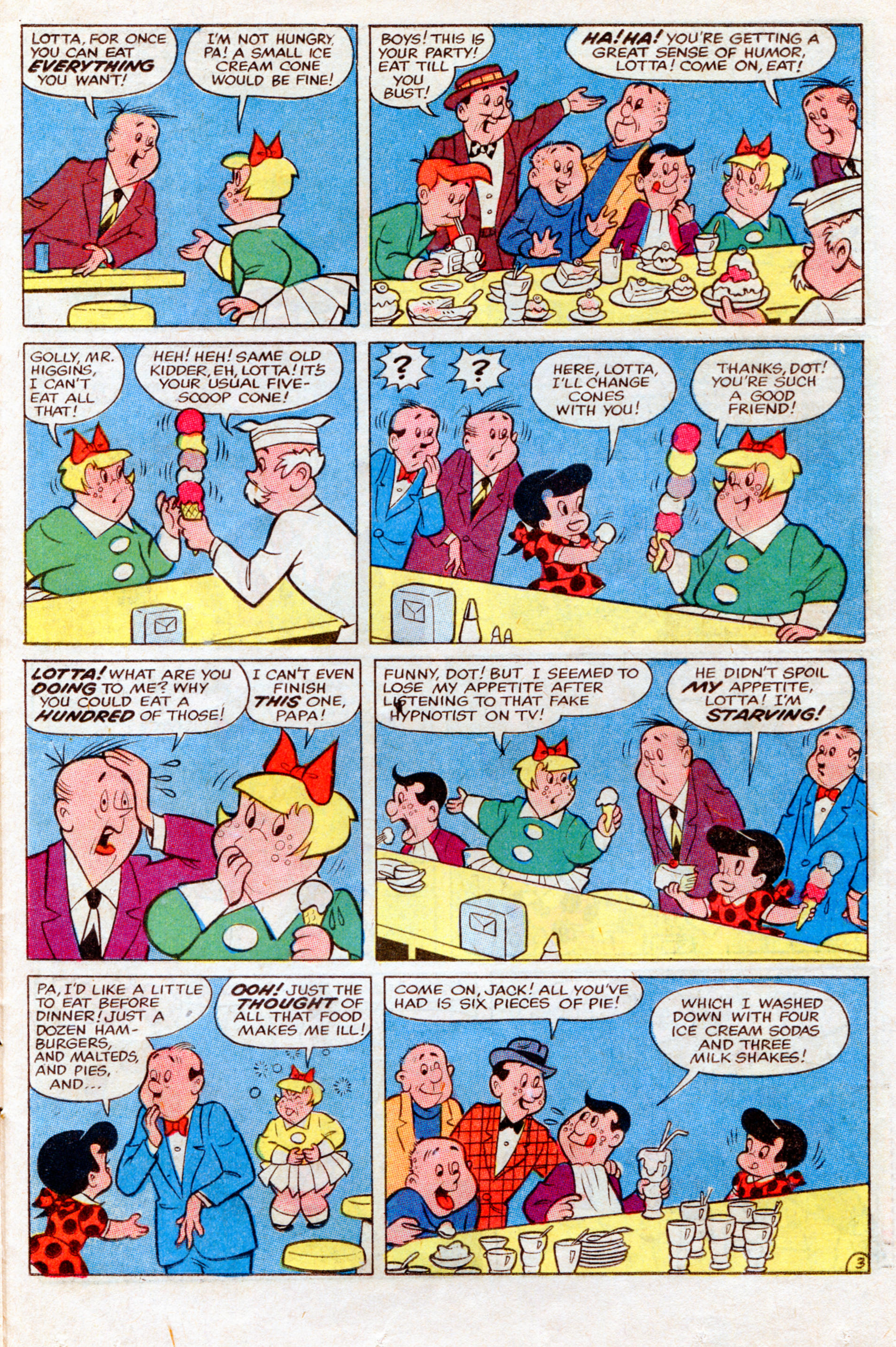 Read online Little Lotta comic -  Issue #21 - 23