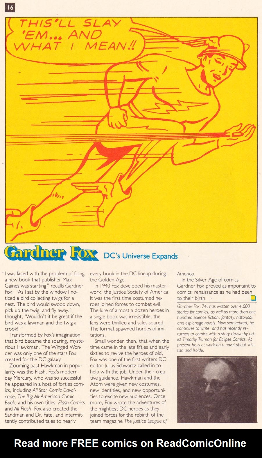 Read online Fifty Who Made DC Great comic -  Issue # Full - 18