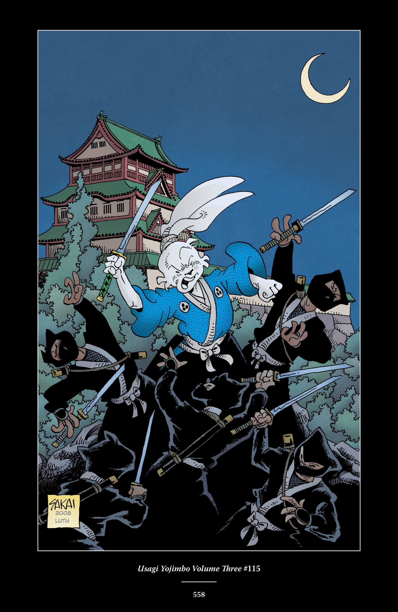 Read online The Usagi Yojimbo Saga comic -  Issue # TPB 6 - 553