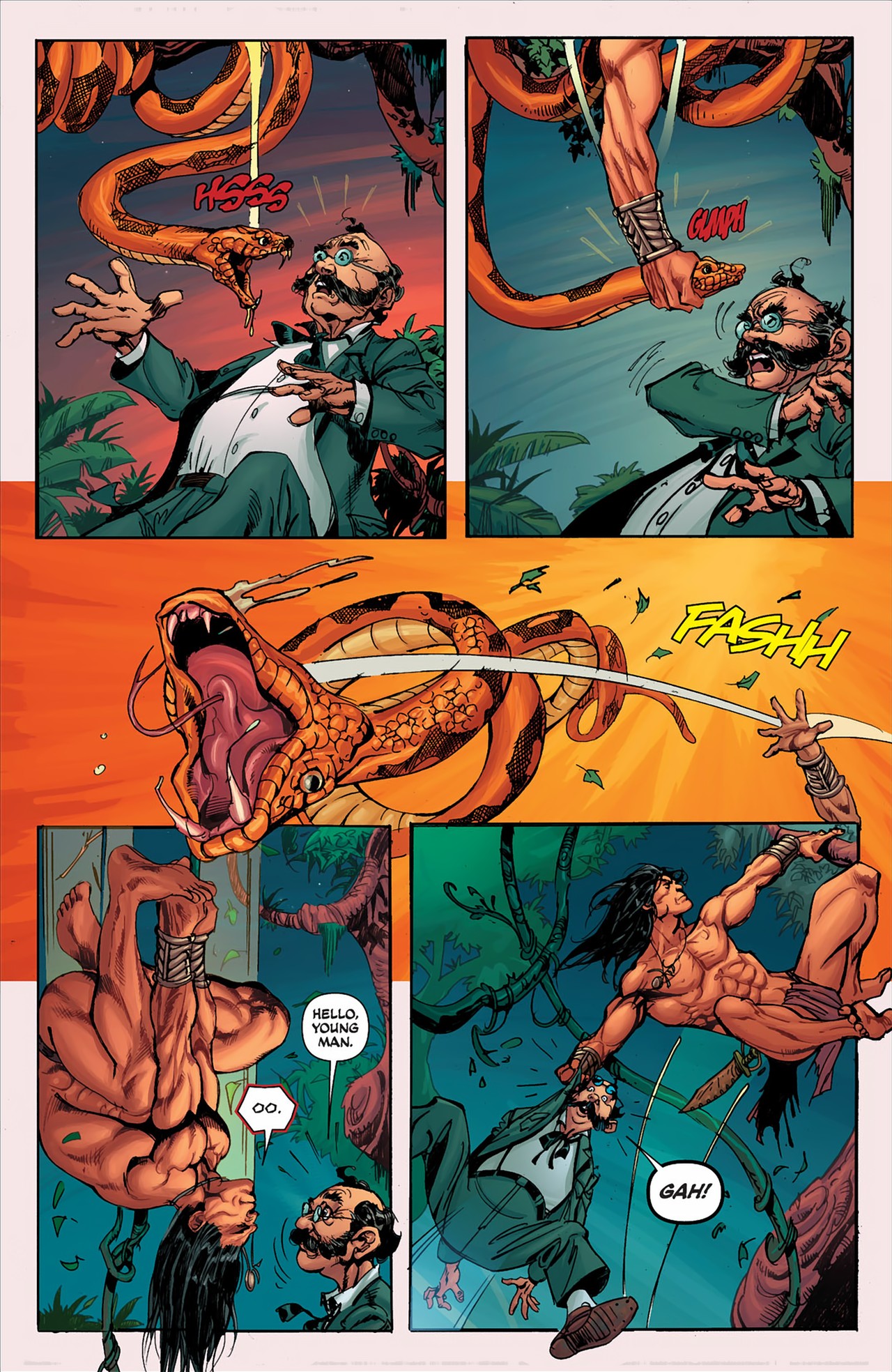 Read online Lord Of The Jungle (2012) comic -  Issue #3 - 10