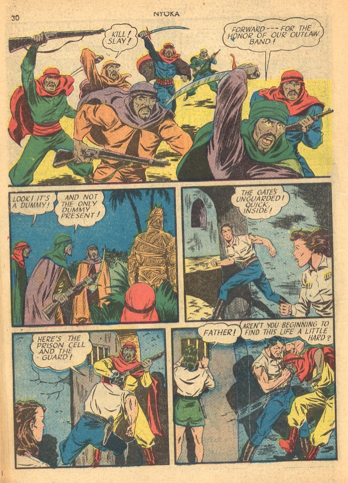 Read online Jungle Girl (1942) comic -  Issue #1 - 30